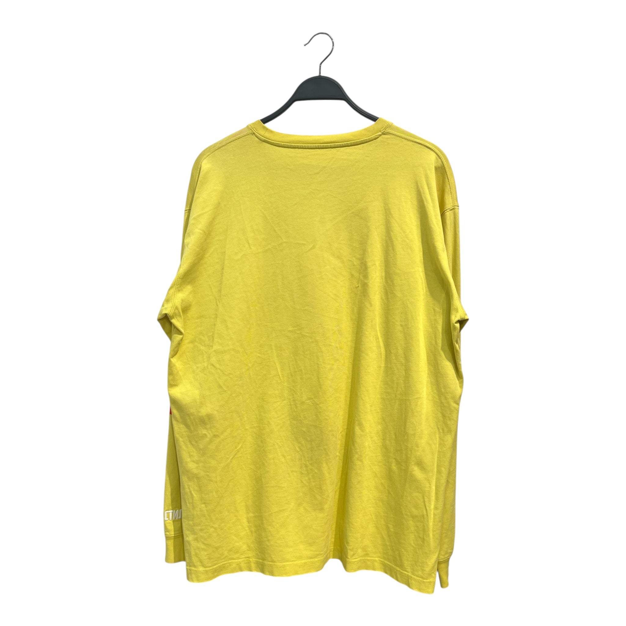 HERON PRESTON/LS T-Shirt/M/Cotton/YEL/THE NIGHT MAKES ME FEEL view 2