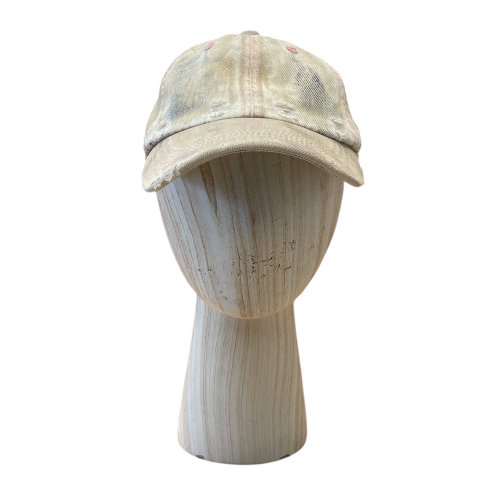 Acne Studios/Cap/OS/Cotton/WHT/Coated Denim Baseball Cap view 1