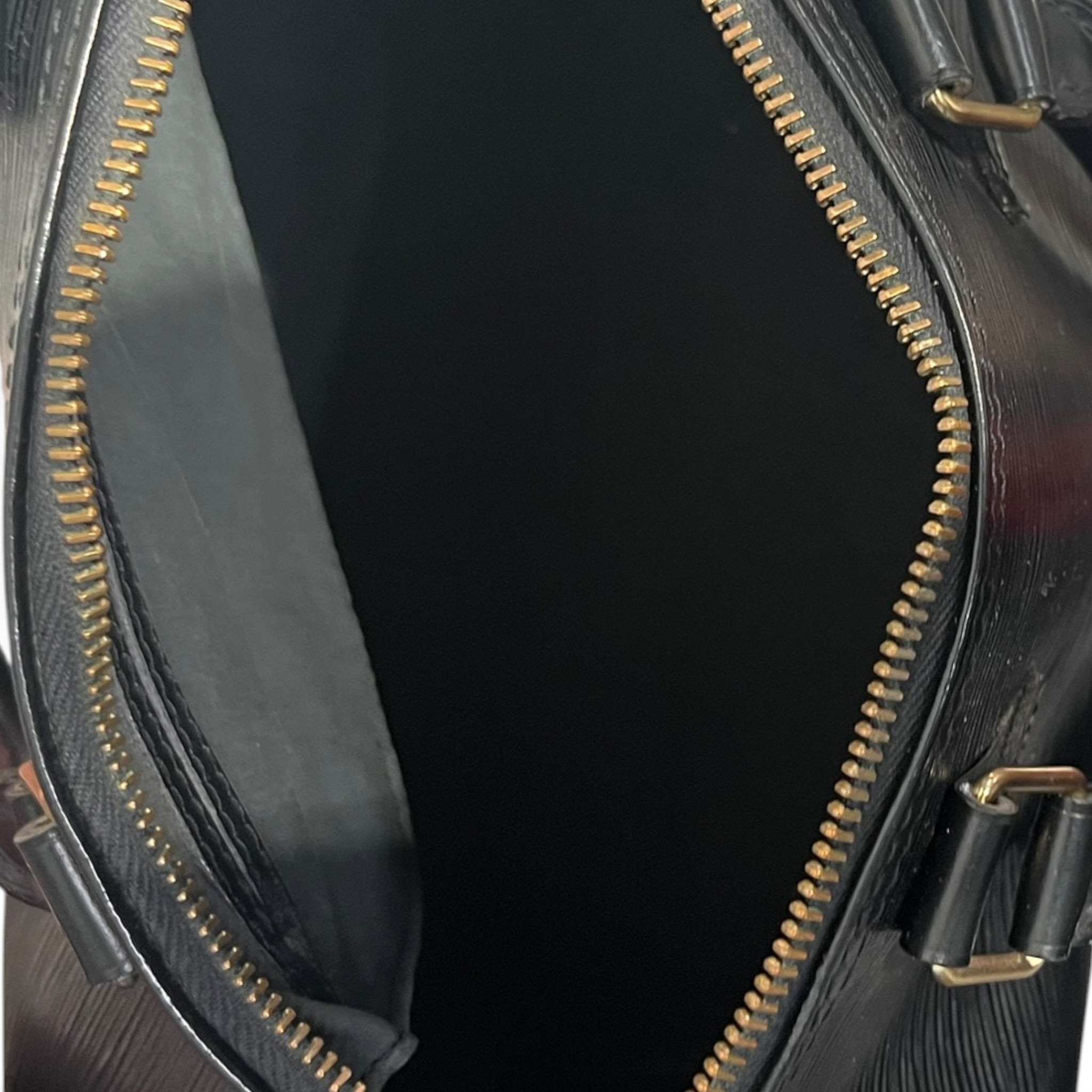 LOUIS VUITTON/Hand Bag/Leather/BLK/VI0942 view 4