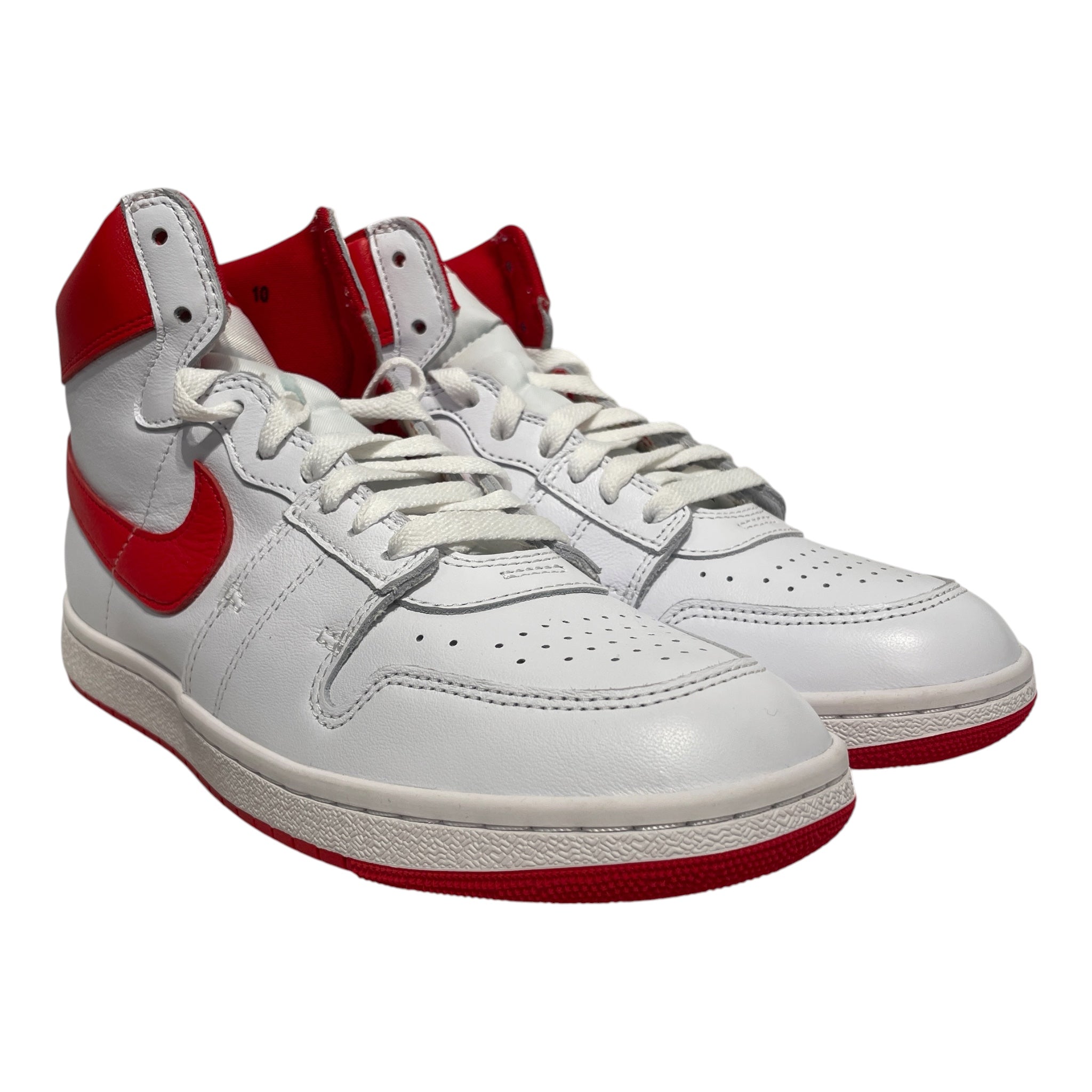 NIKE/Hi-Sneakers/US 10/Leather/WHT/airship view 1