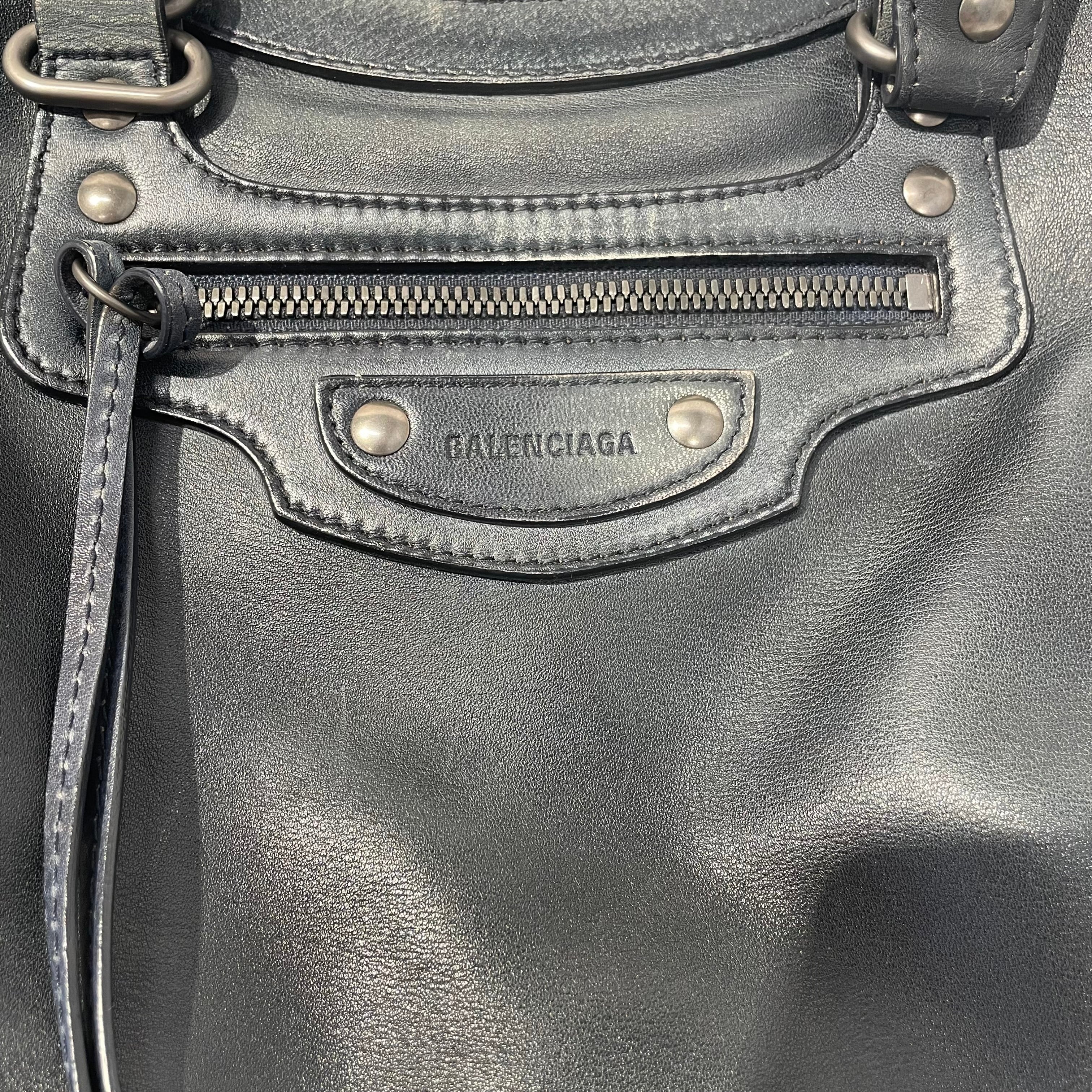 BALENCIAGA/Tote Bag/Leather/GRY/ view 5