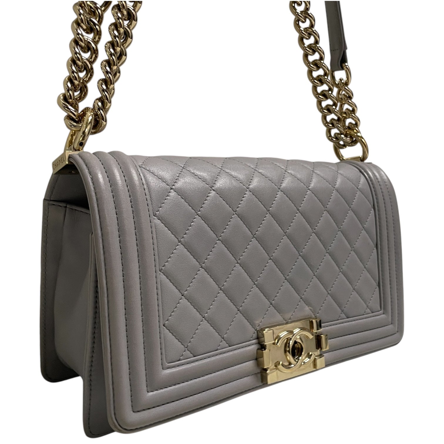 CHANEL/Bag/Lambskin/GRY/4VJKJ9B view 6