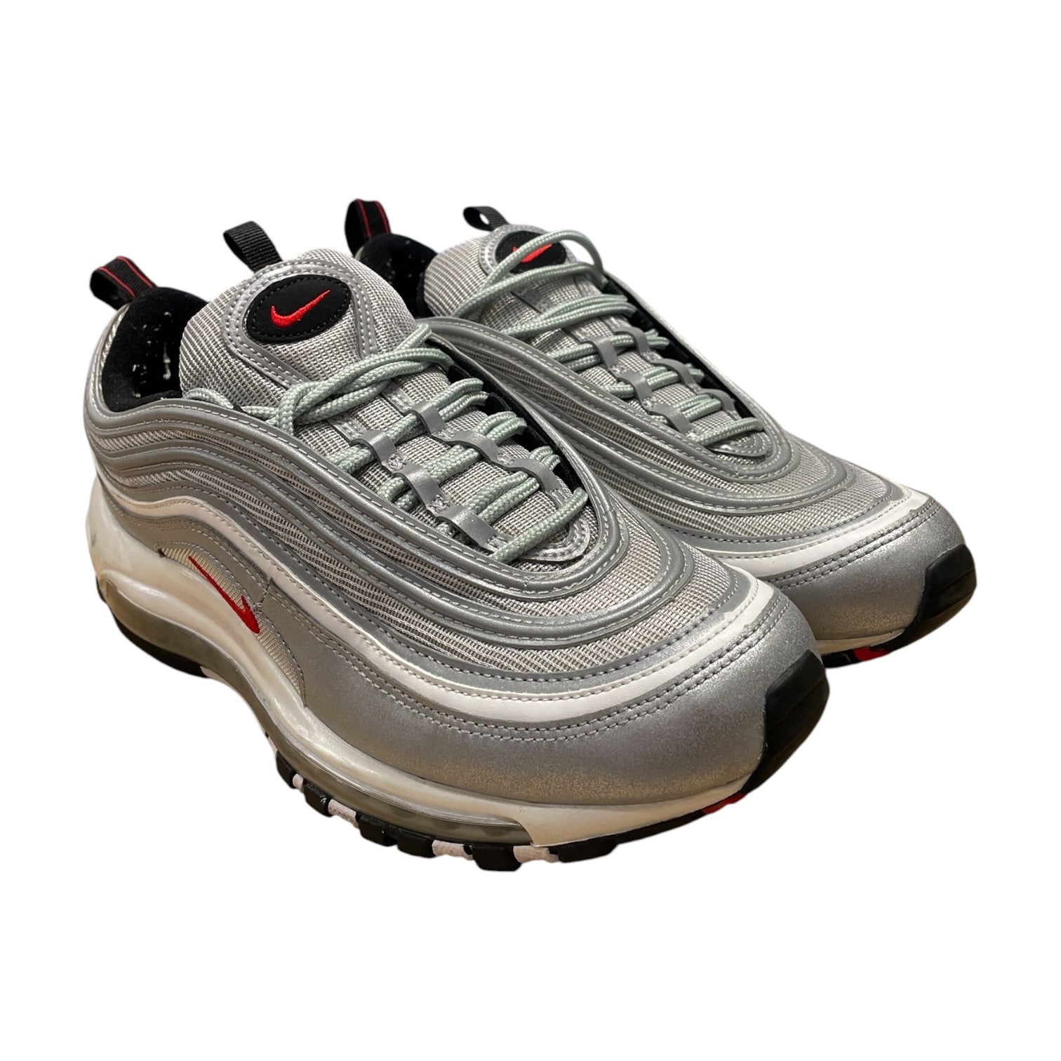 NIKE/AIR MAX 97 OG QS/Low-Sneakers/US 9/Nylon/SLV/DM0028-002 view 1