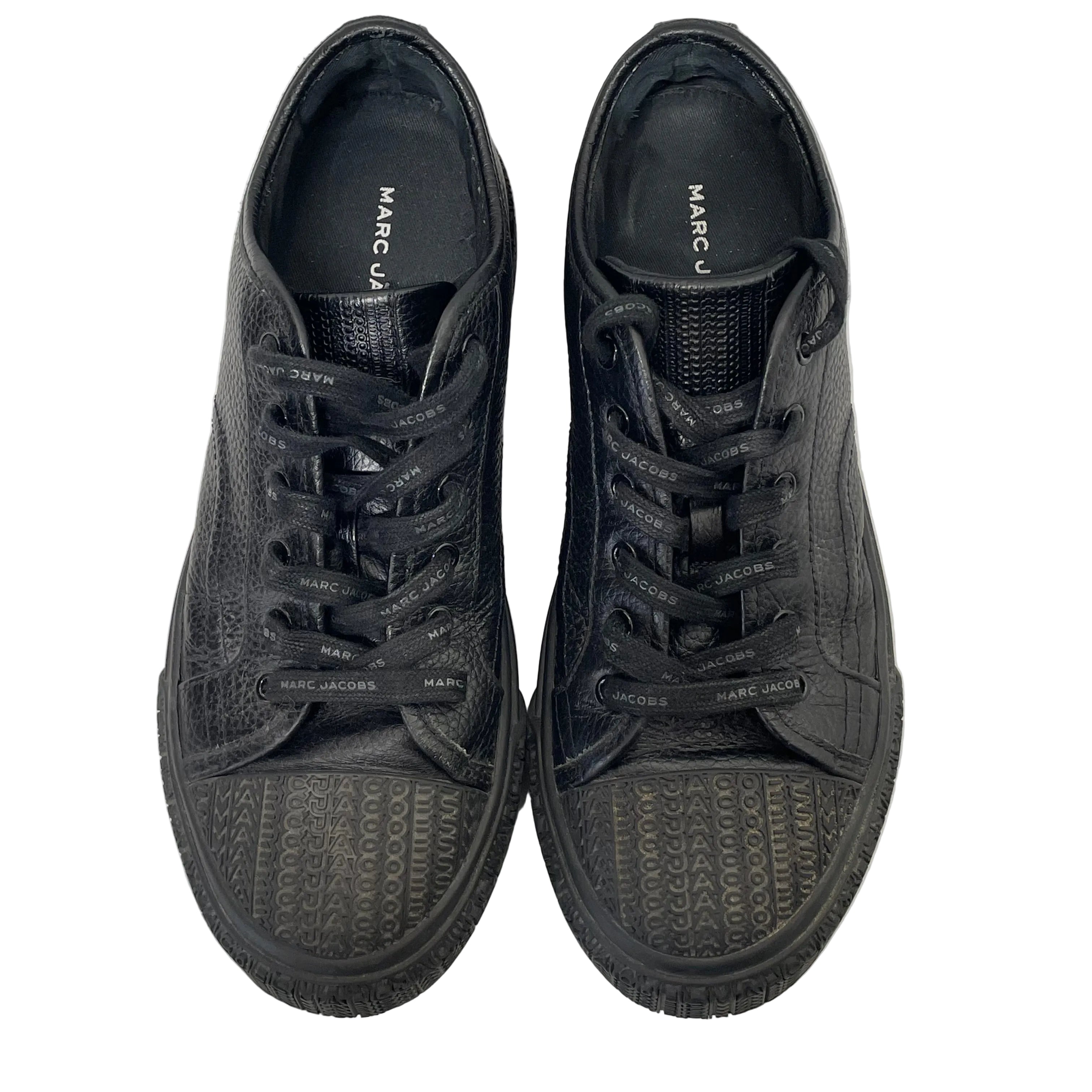 MARC JACOBS/Low-Sneakers/EU 41/Leather/BLK/The Leather Sneaker view 4