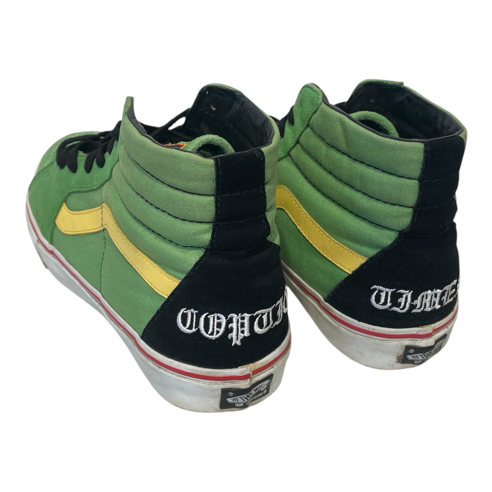 VANS/Supreme/Hi-Sneakers/US 10/Cotton/GRN/BAD BRAINS SK8 HI view 2