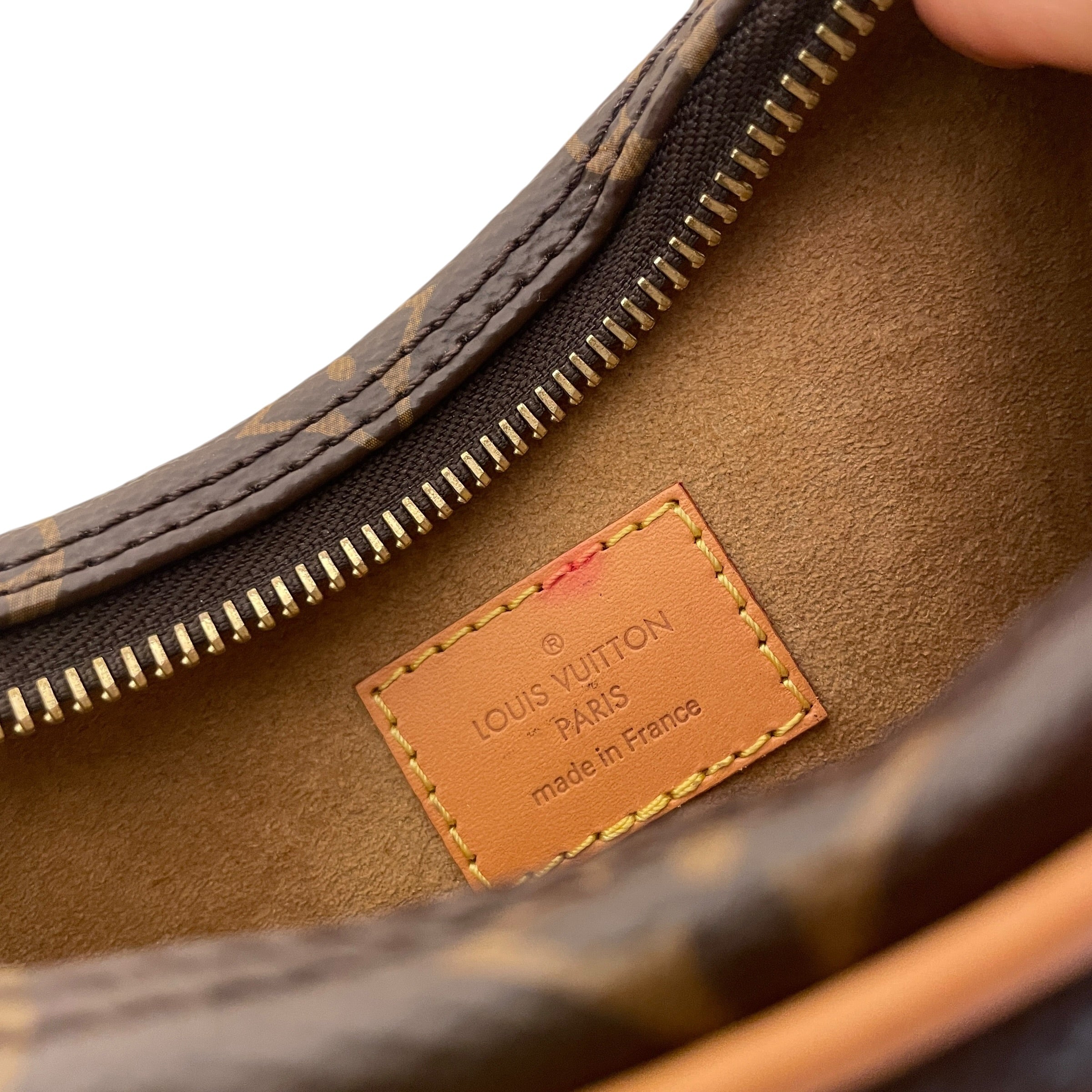 LOUIS VUITTON/Hand Bag/Monogram/Leather/BRW/LOOP HANDBAG view 5