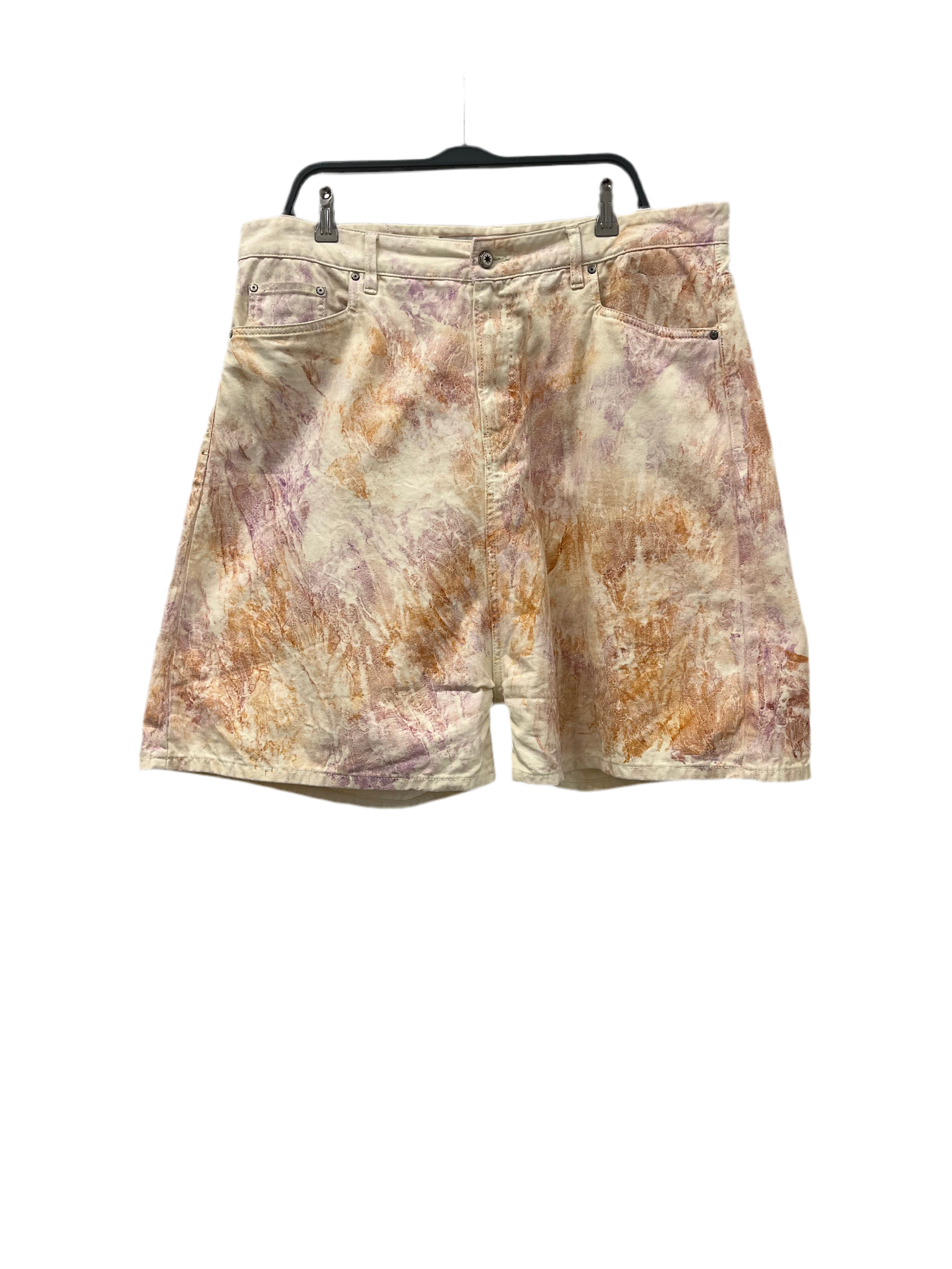 PDF/Shorts/38/Denim/MLT/PAINT SPLATTER view 1
