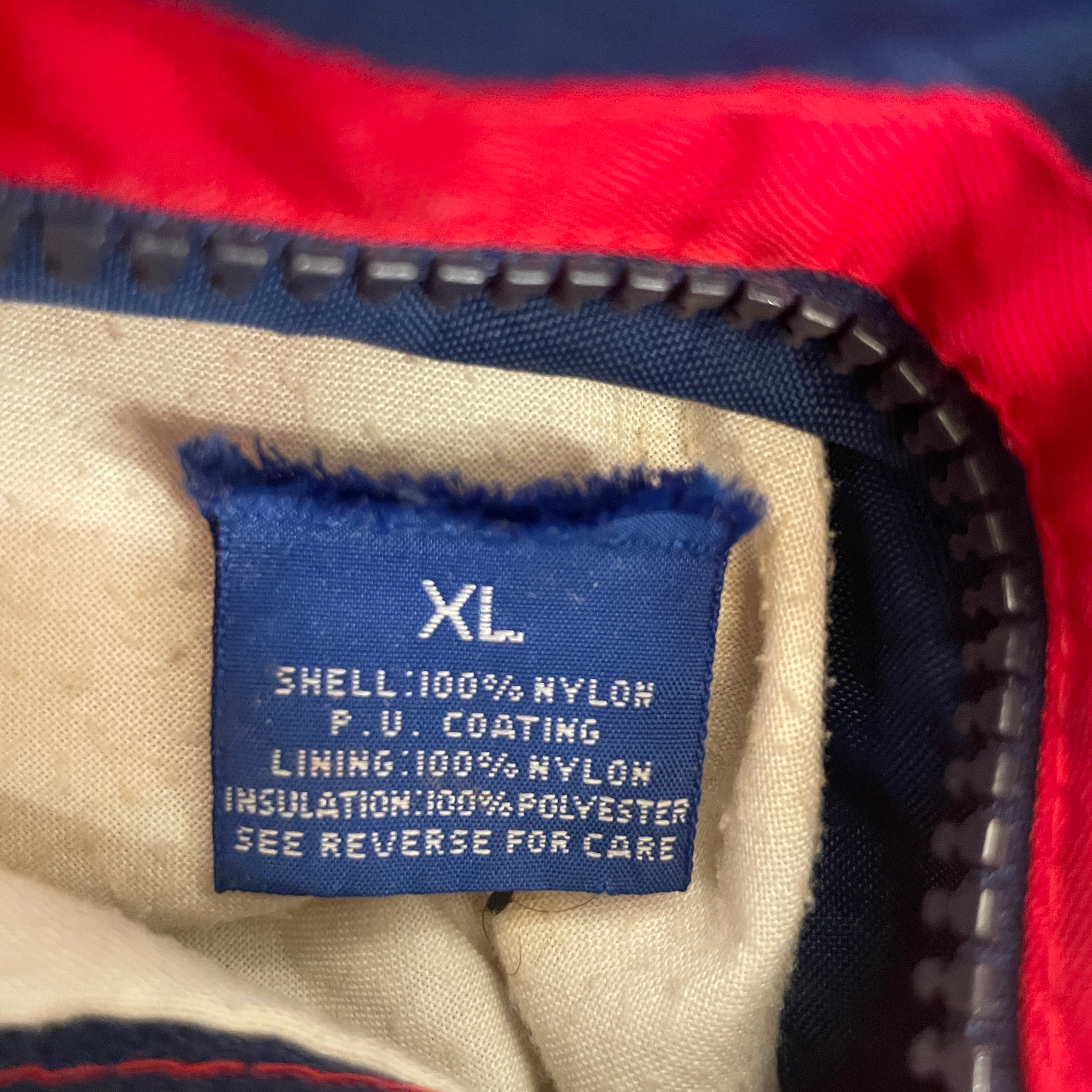 STARTER/Puffer Jkt/L/Cotton/BLU/olympic usa basketball view 4