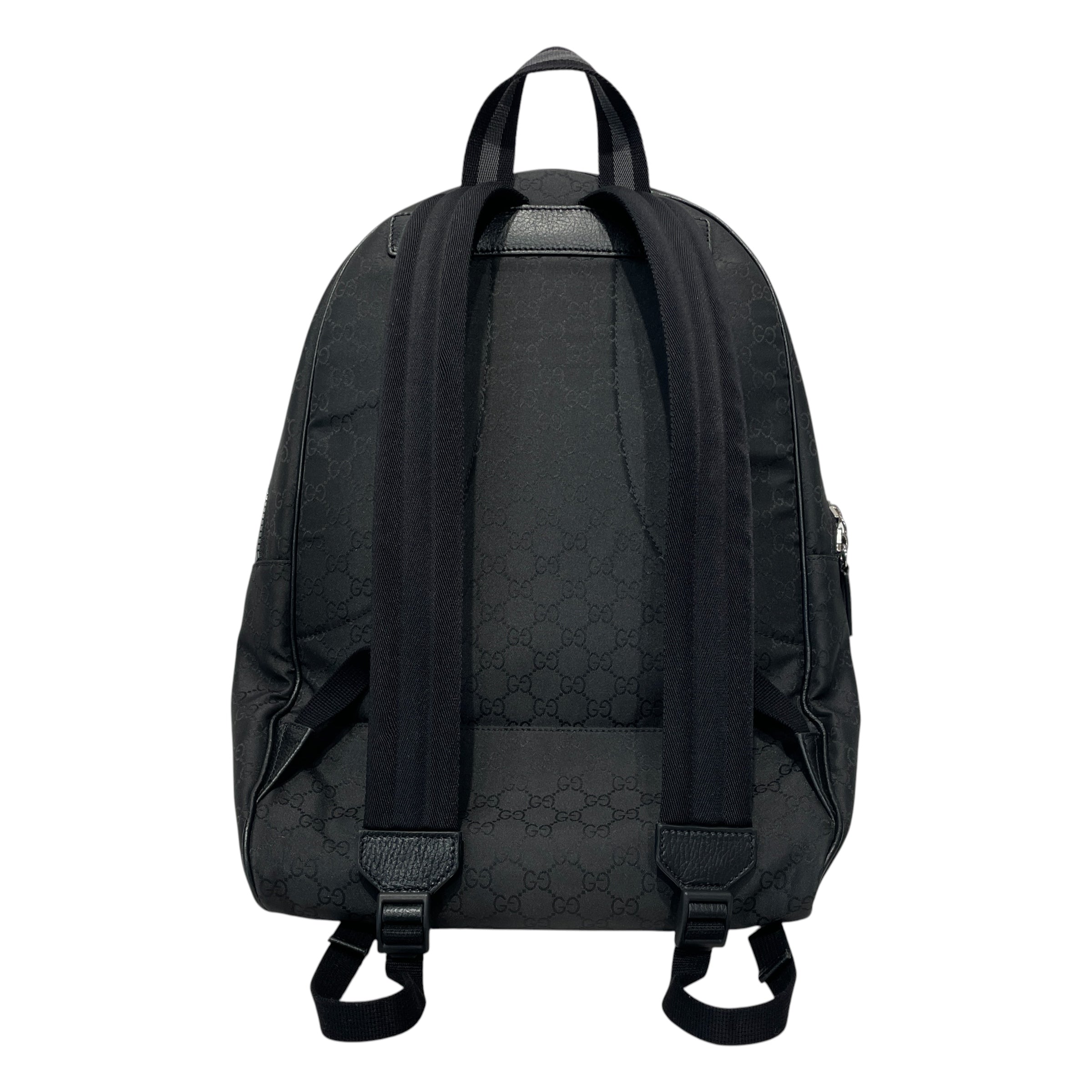 GUCCI/Backpack/Monogram/Nylon/BLK/MONOGRAM BACKPACK view 2