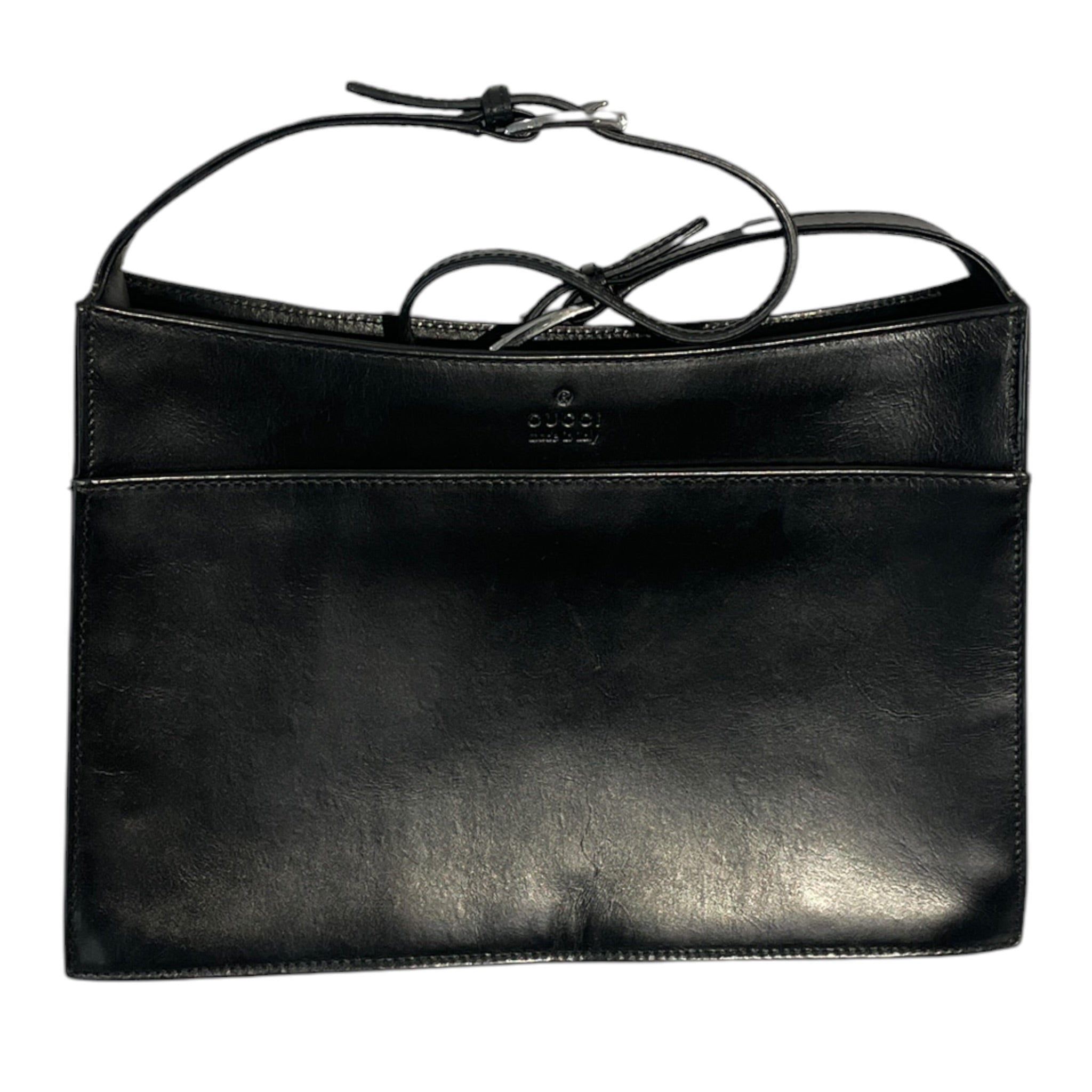 GUCCI/Hand Bag/Leather/BLK/GUCCI 24400072017 view 1