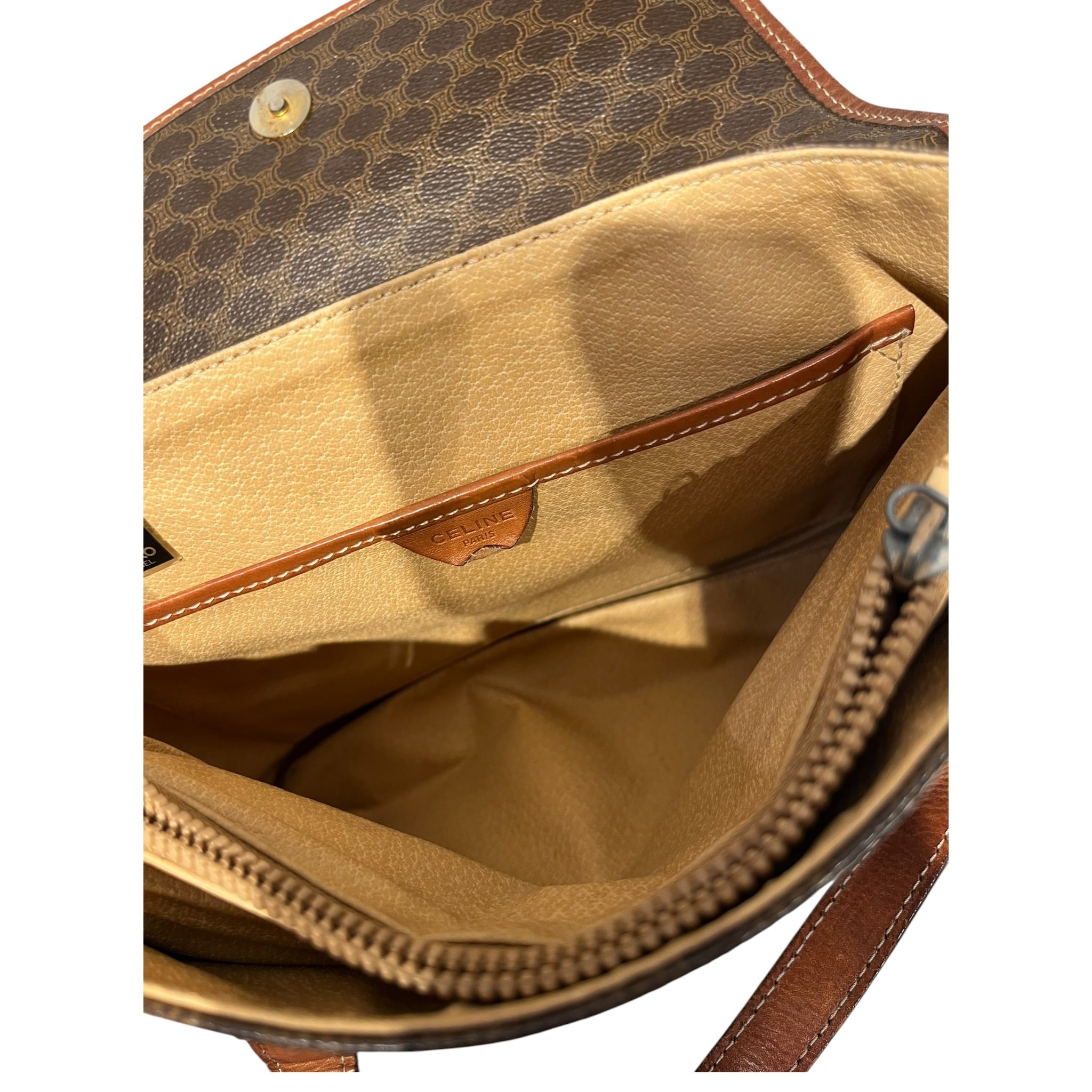 CELINE/Hand Bag/Monogram/BRW/M08 MONOGRAM BAG view 4