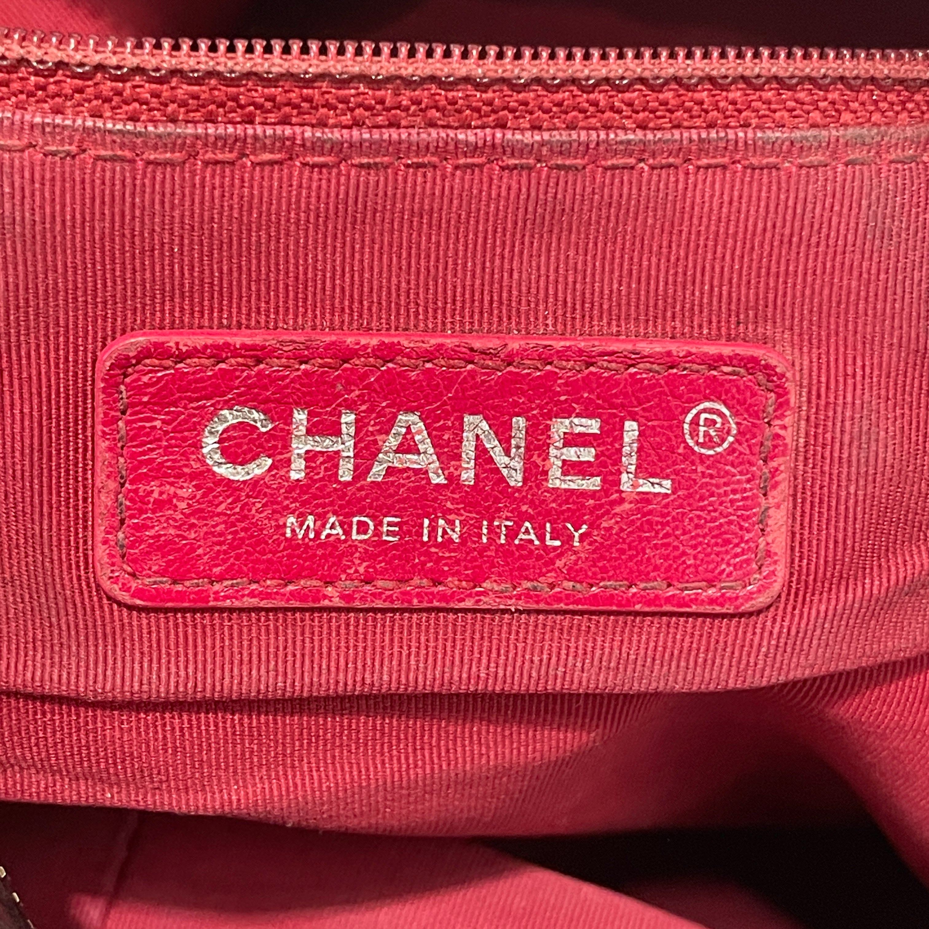 CHANEL/Hand Bag/Leather/BLK/Gabrielle Hobo view 6