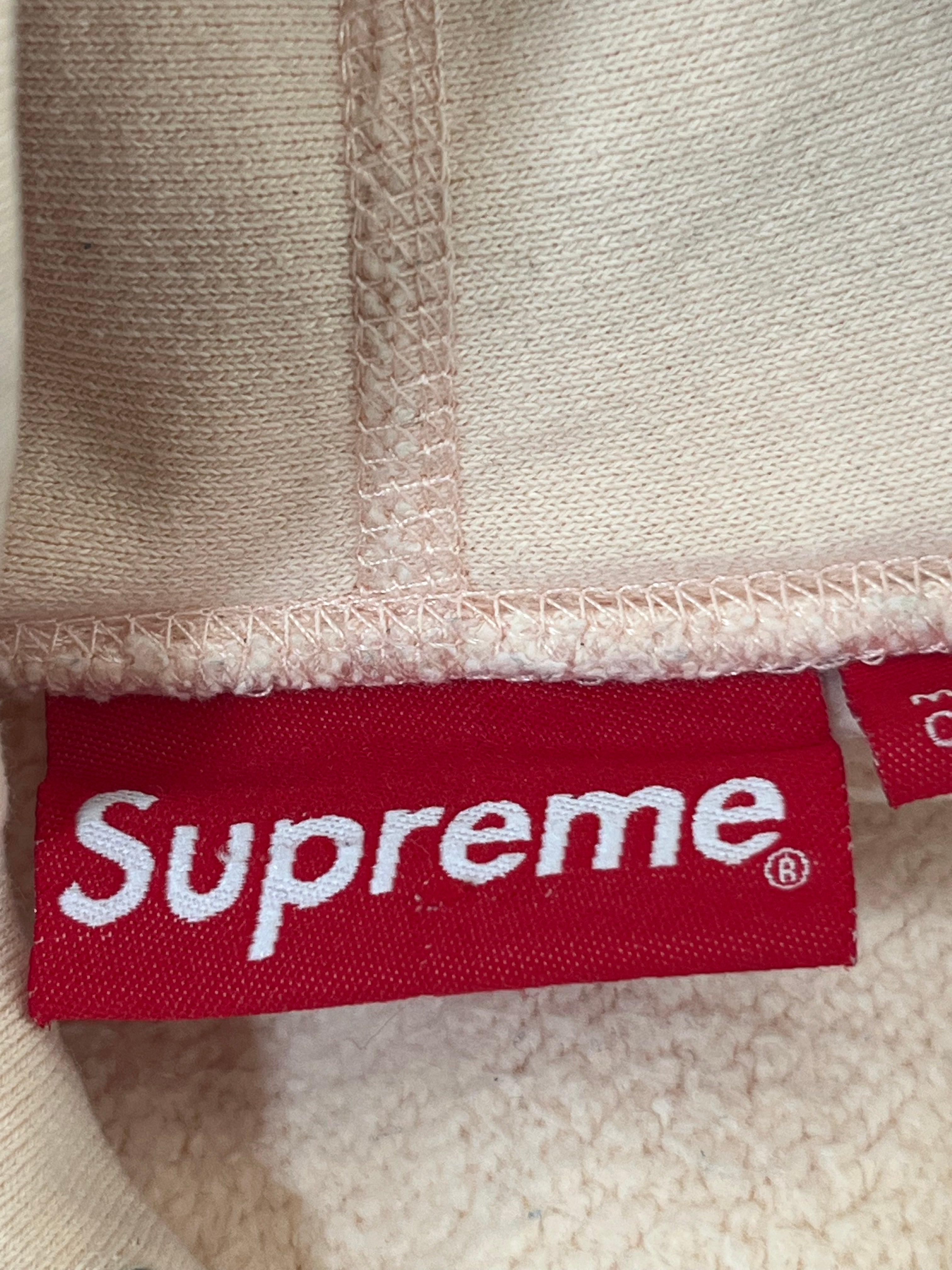 Supreme/Hoodie/L/Cotton/BEG/101837 2016 PEACH BOX LOGO view 3