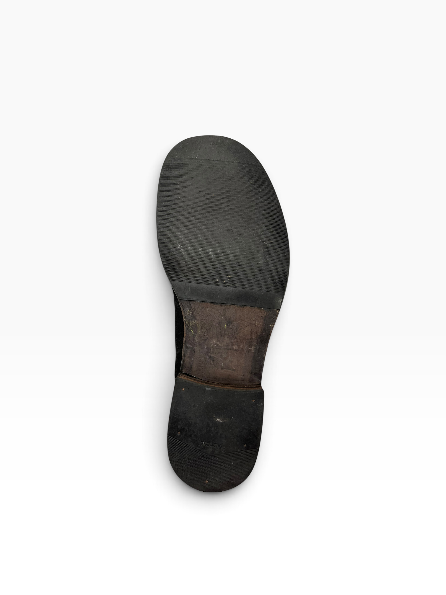 NUMBER (N)INE/Lace Up Boots/US 10/Suede/BLK/Double Layered Derby view 4