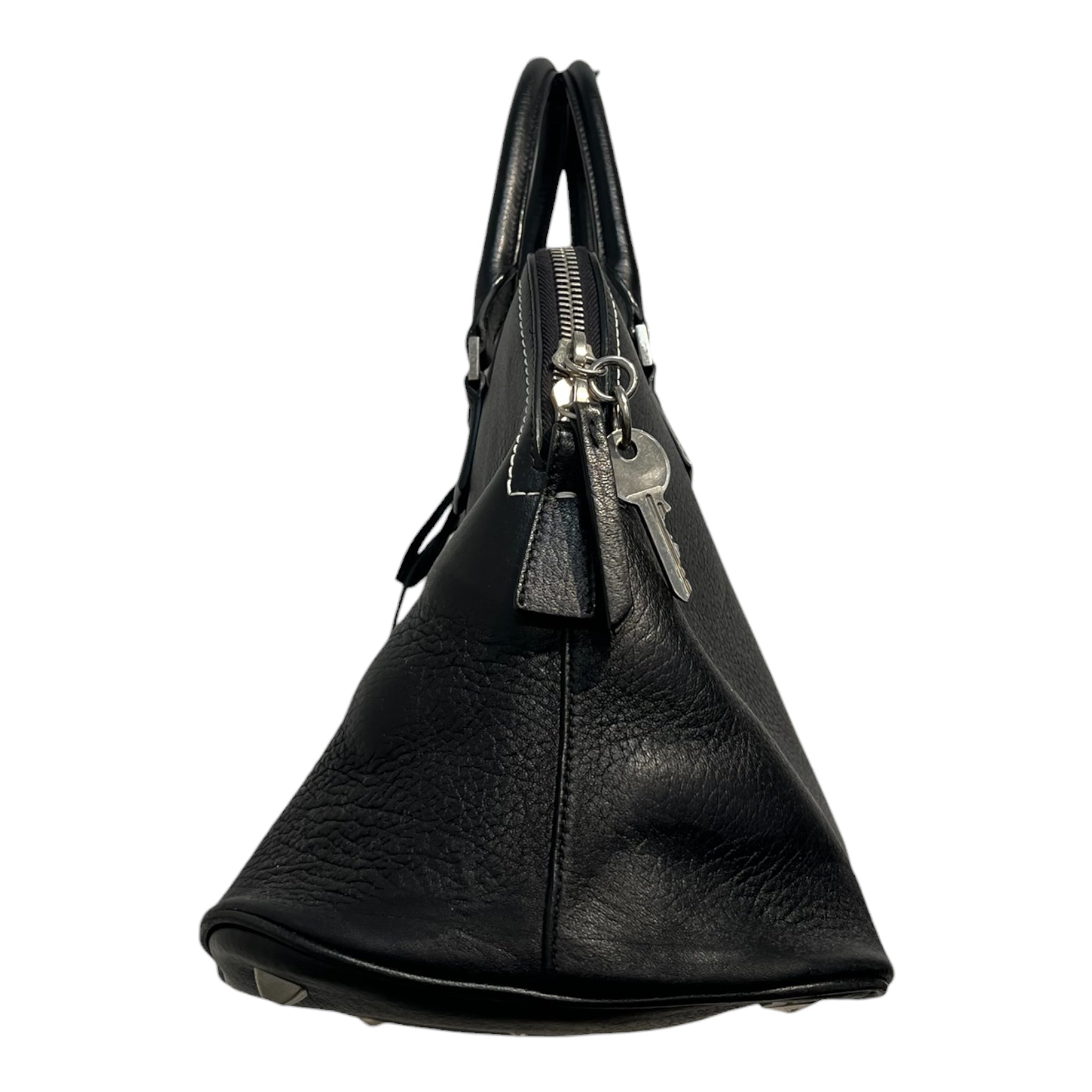 Maison Margiela/Boston Bag/Leather/BLK/5AC SOFT MEDIUM- view 3