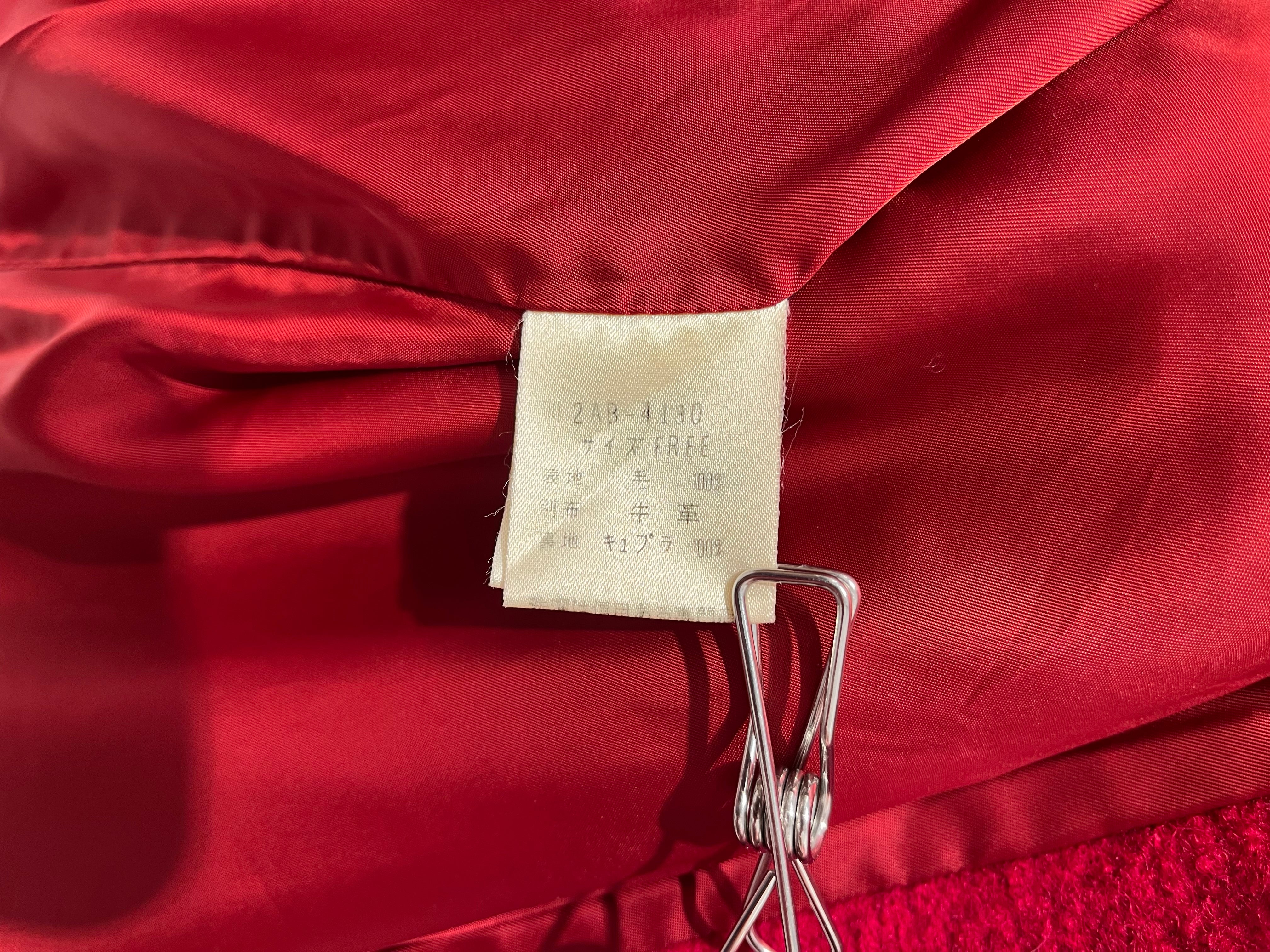 HYSTERIC GLAMOUR/Jacket/FREE/Red/Wool/ view 8