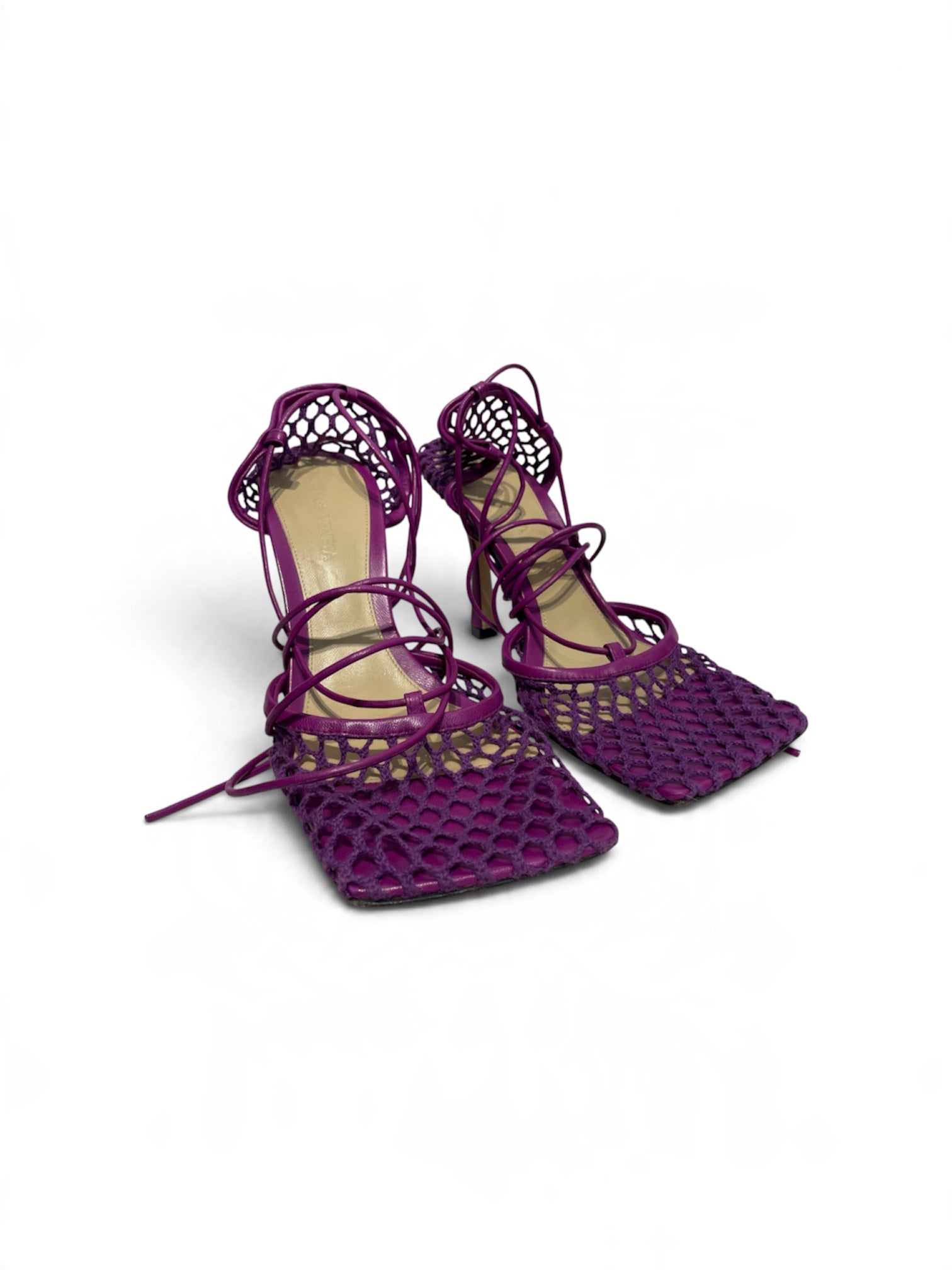 BOTTEGA VENETA/Heels/EU 37/Cotton/PPL/knit view 1