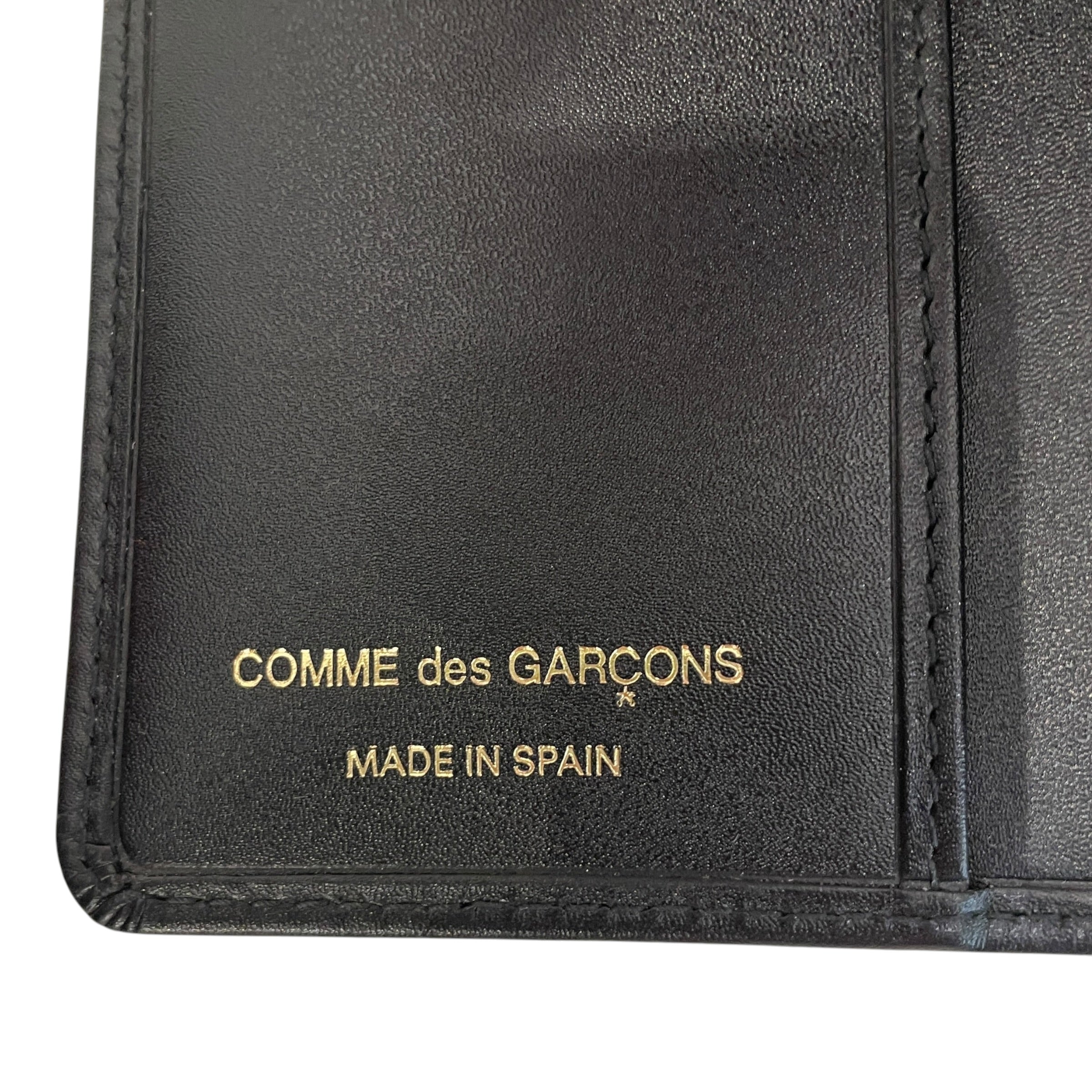 COMME des GARCONS/Wallet/Monogram/Leather/BLK/LETTER MONOGRAM view 5