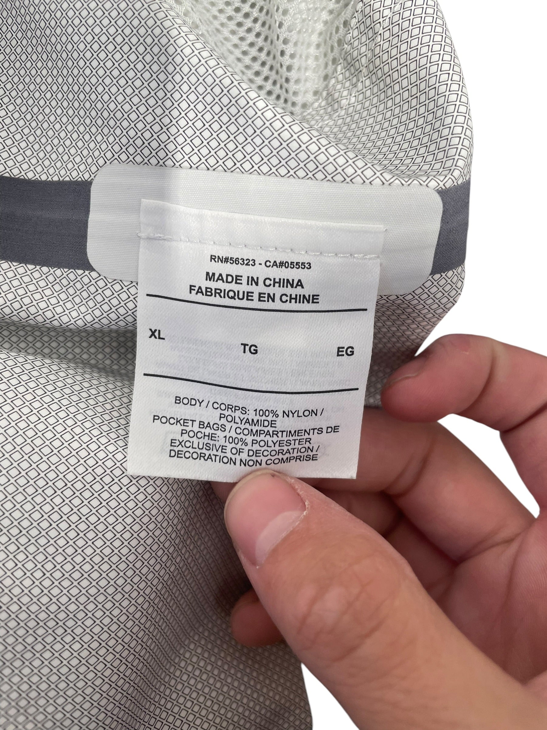 NIKE ACG/Windbreaker/L/Nylon/WHT/ view 3