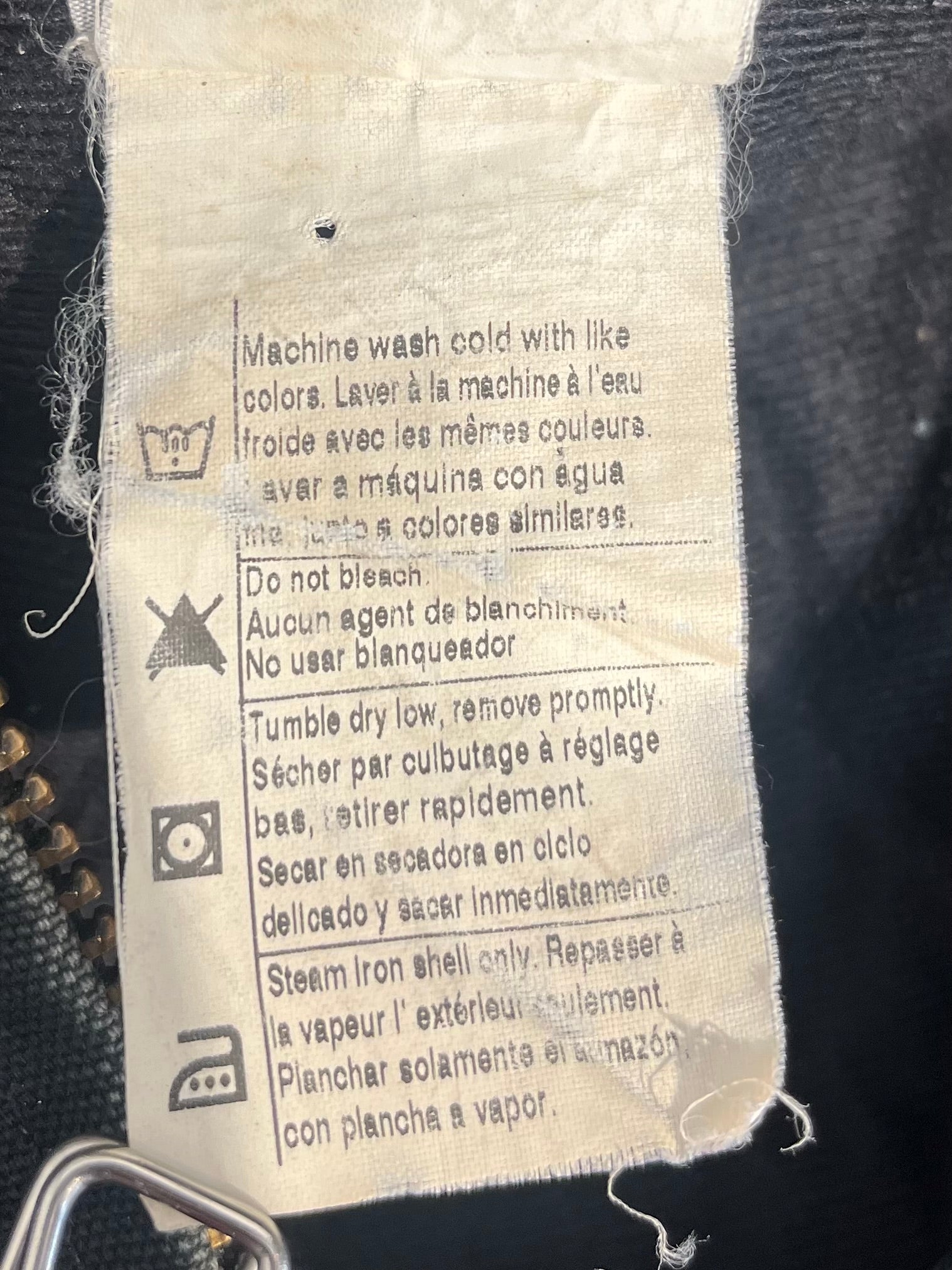 Carhartt/Denim Jkt/XXL/Cotton/BLK/FADED DISTRESSEDD view 9