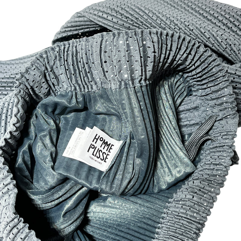 HOMME PLISSE ISSEY MIYAKE/Straight Pants/1/Polyester/GRY/