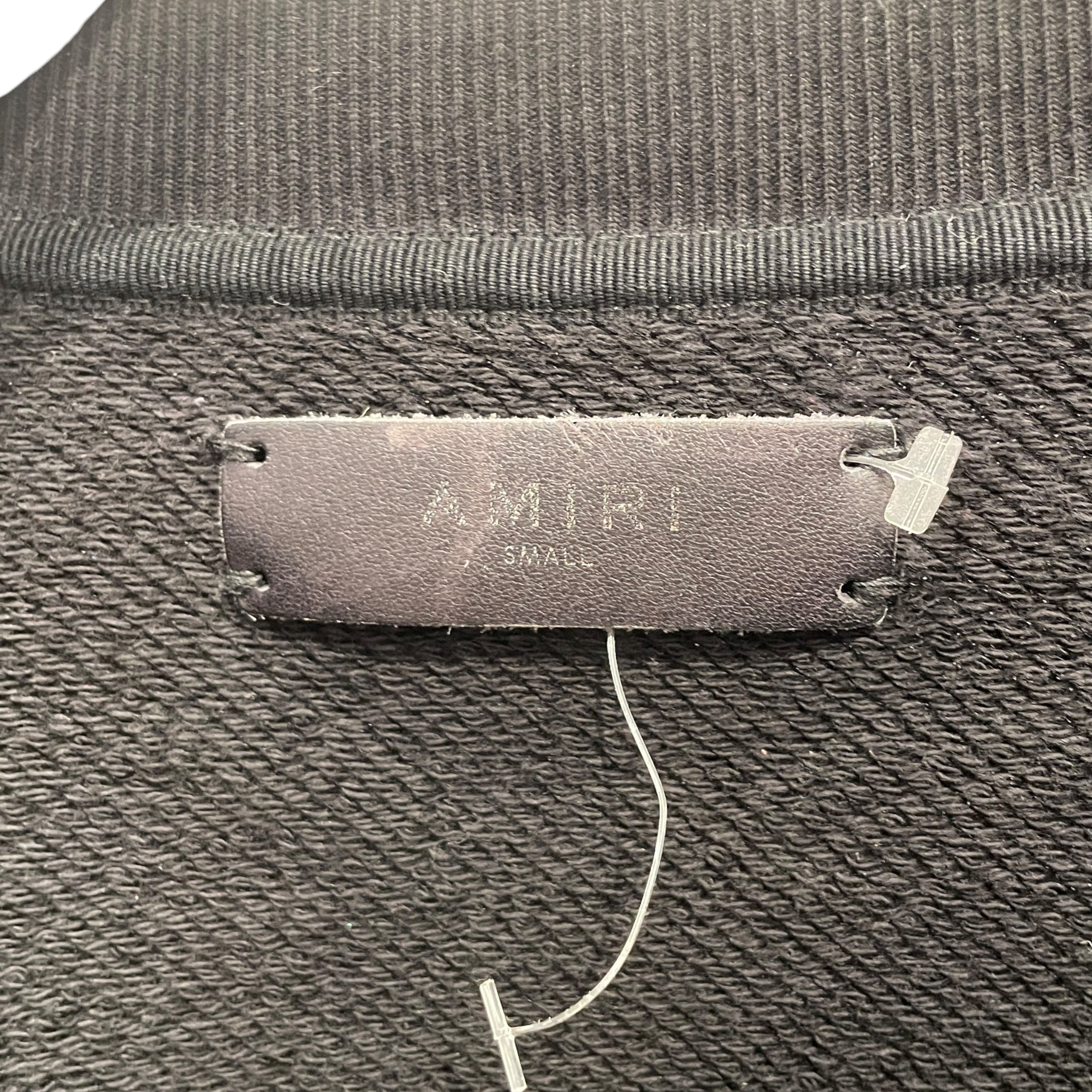 AMIRI/Tops/S/Cotton/BLK/AMIRI MOTLEY CRW EMBR CREWNECK view 3