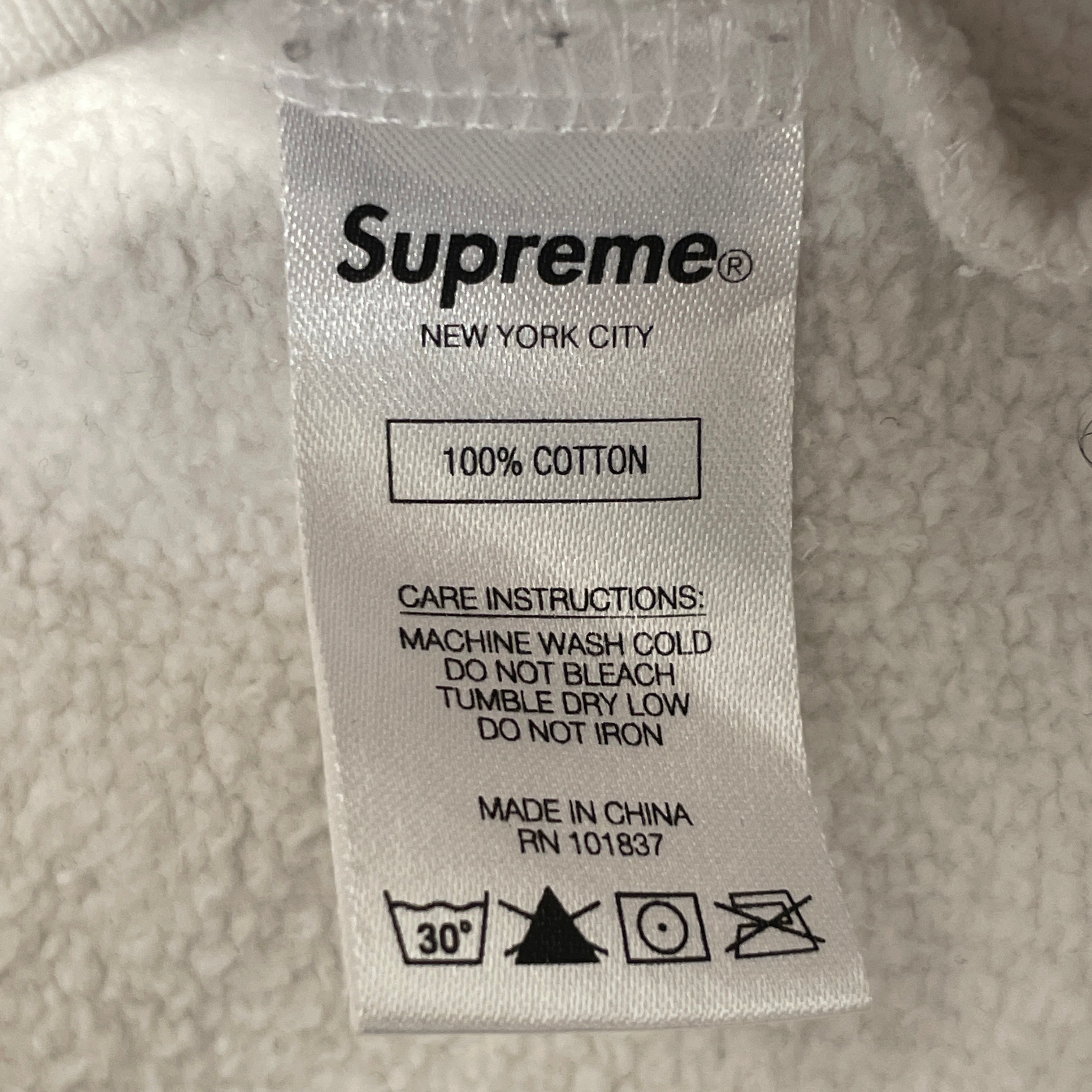 Supreme/Hoodie/L/Graphic/Cotton/WHT/everlasting big logo view 4