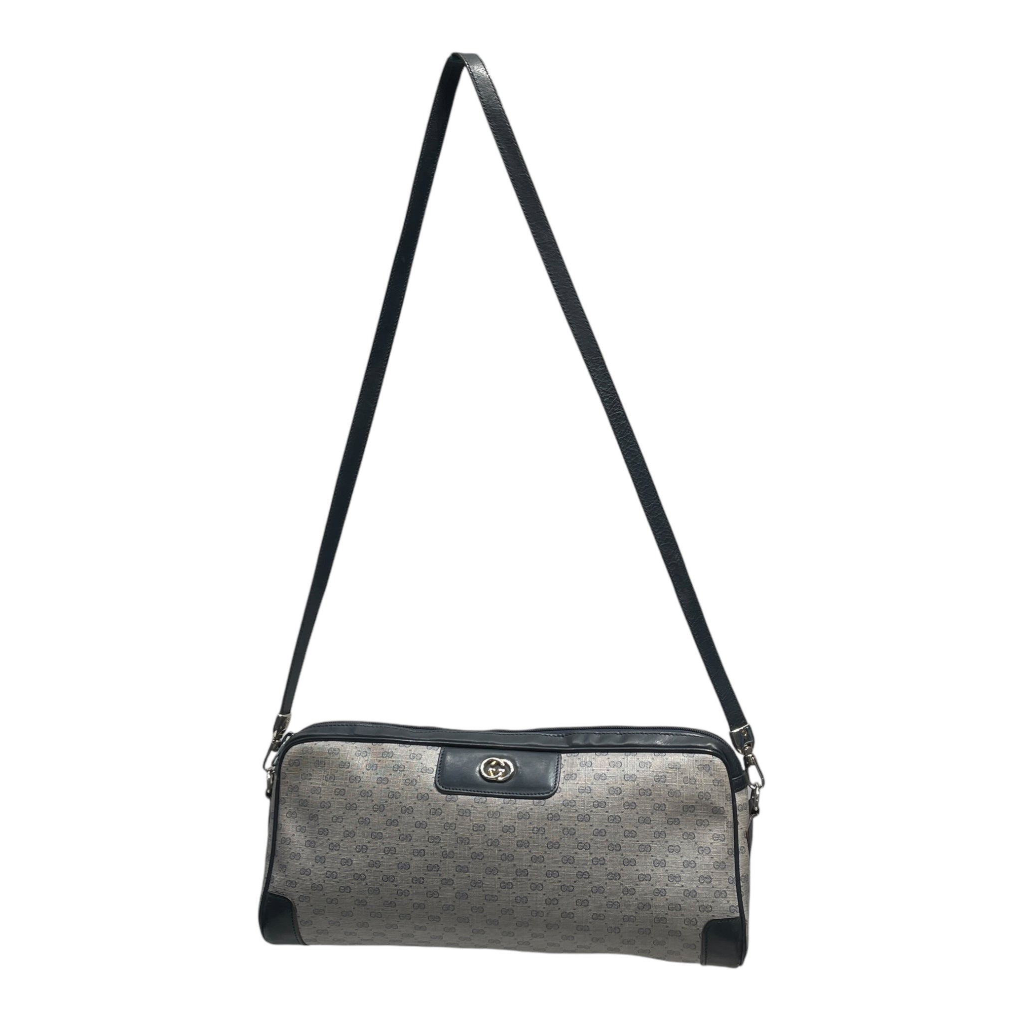 GUCCI/Cross Body Bag/Monogram/Leather/BRW/Monogram view 1