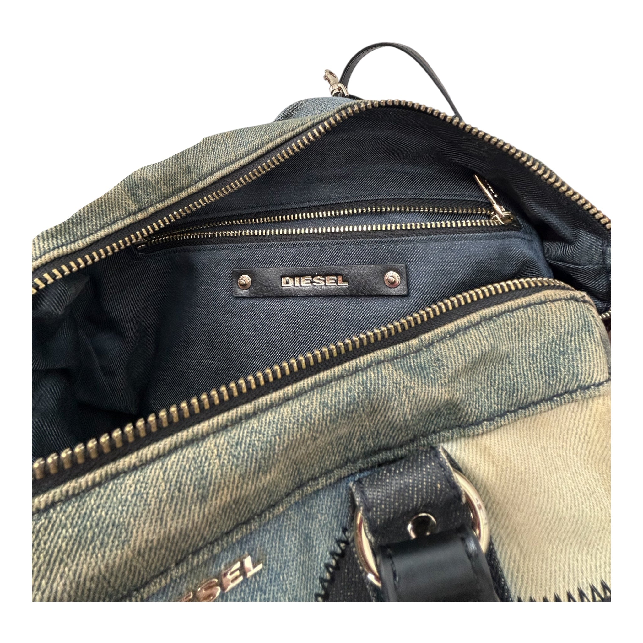 DIESEL/Cross Body Bag/Denim/BLU/PATCHWORK MULTI TONE view 7