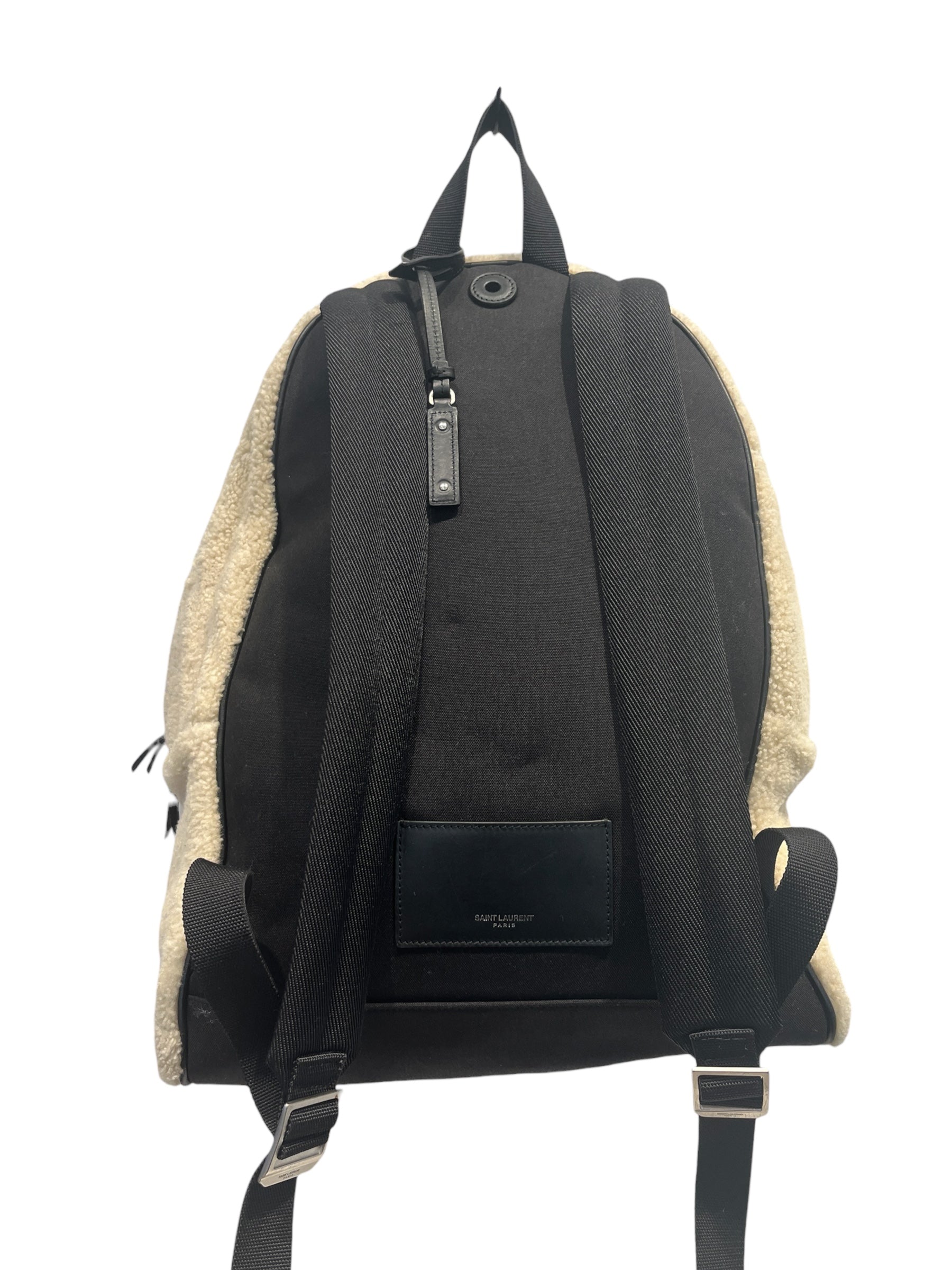 SAINT LAURENT/Backpack/Cotton/CRM/SHEARLINGBACKPACKPLB534 view 2