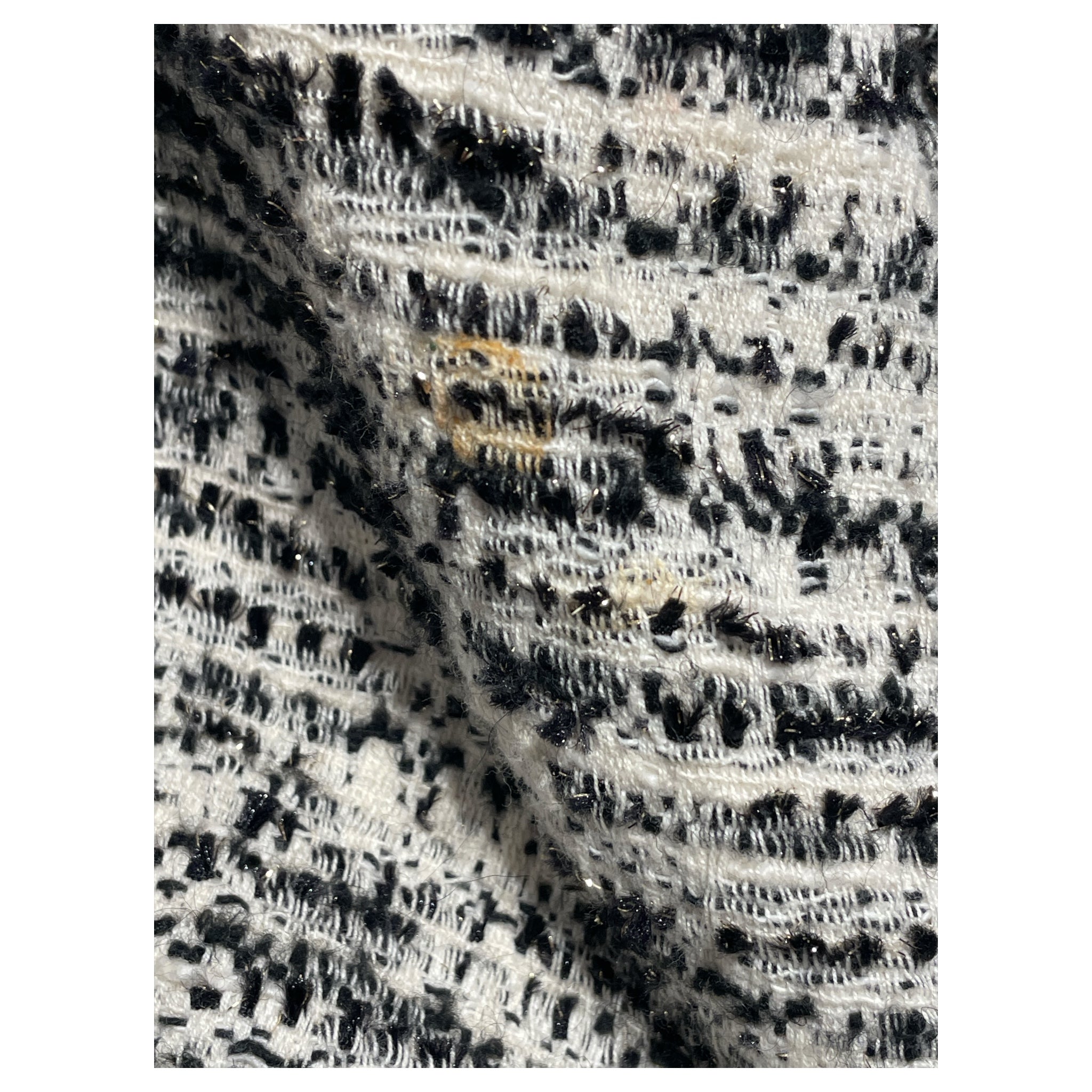 Faith Connexion/Jacket/Stripe/Cotton/WHT/Striped Button Glitter Jacket view 4