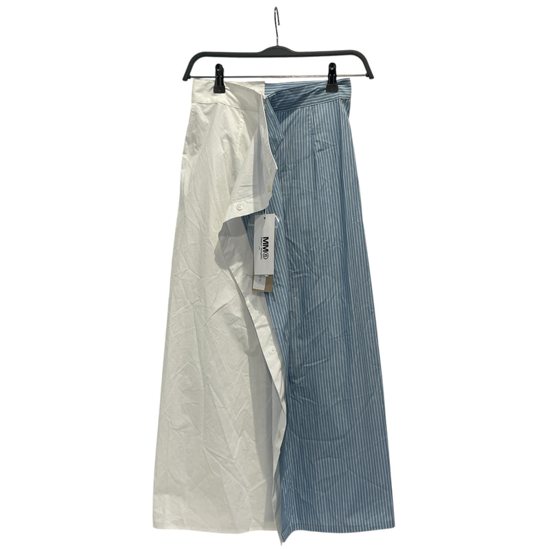 MM6/Long Skirt/36/Stripe/WHT/