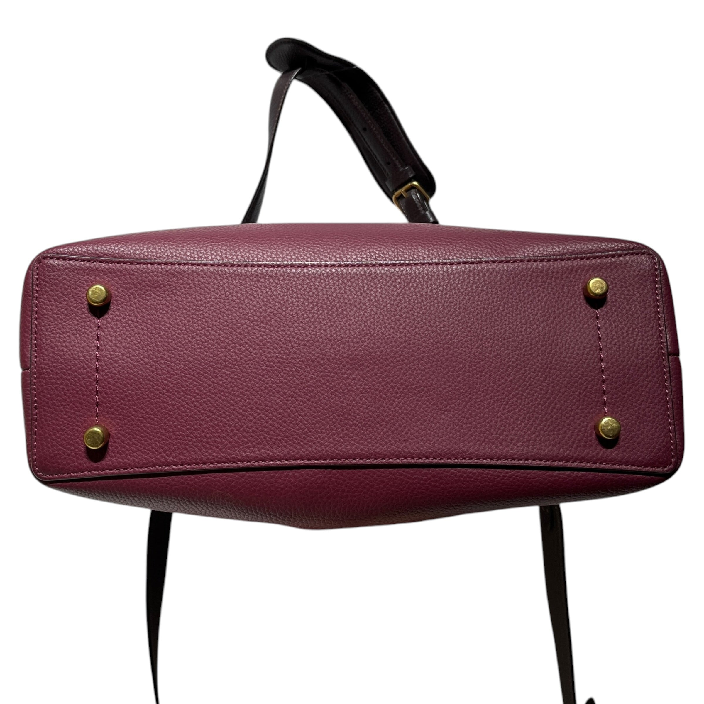 COACH/Cross Body Bag/Leather/RED/TABI W GOLD HARDWARE view 3