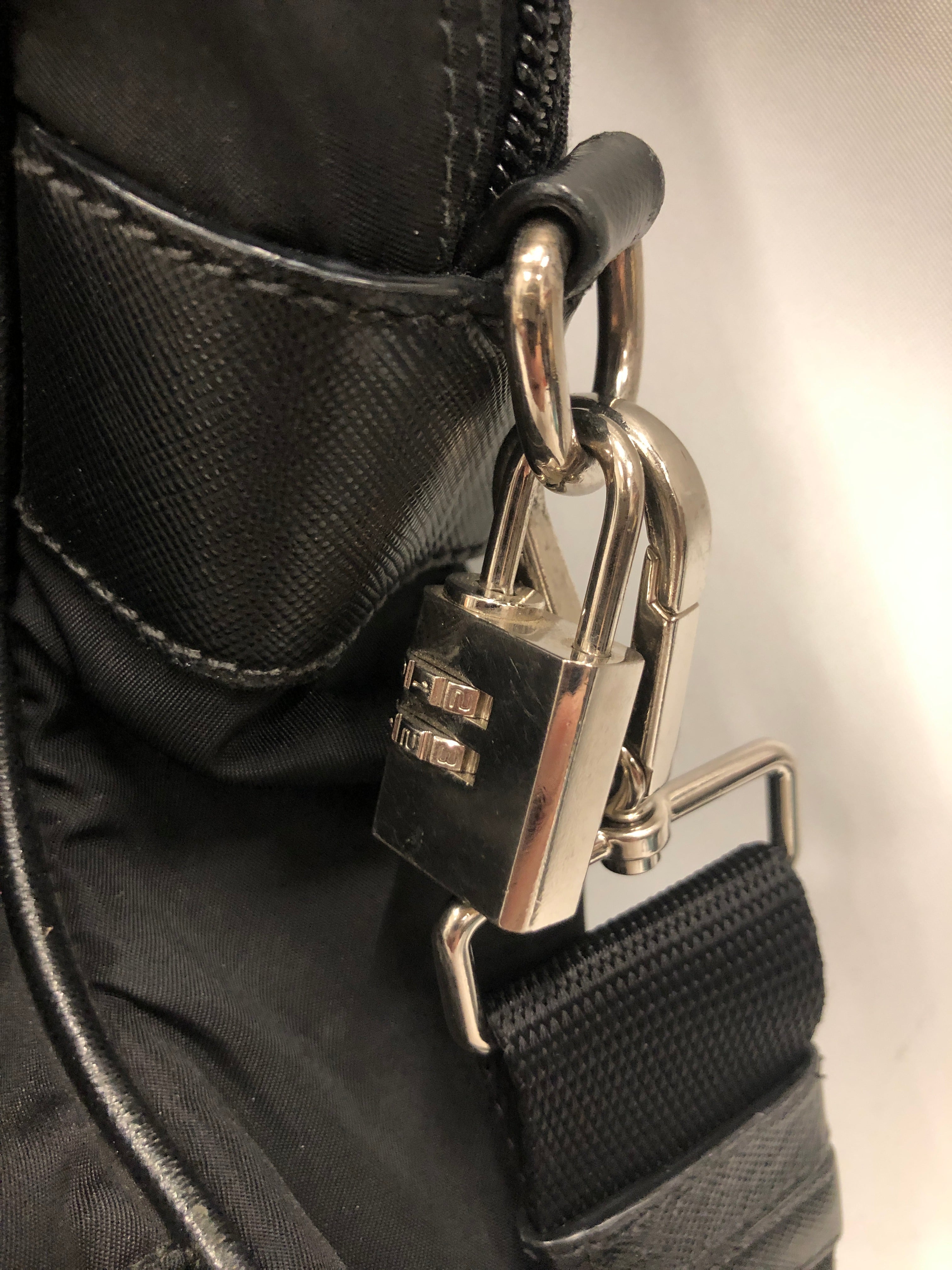 PRADA/Bag/Nylon/BLK/BUISINESS BAG view 3