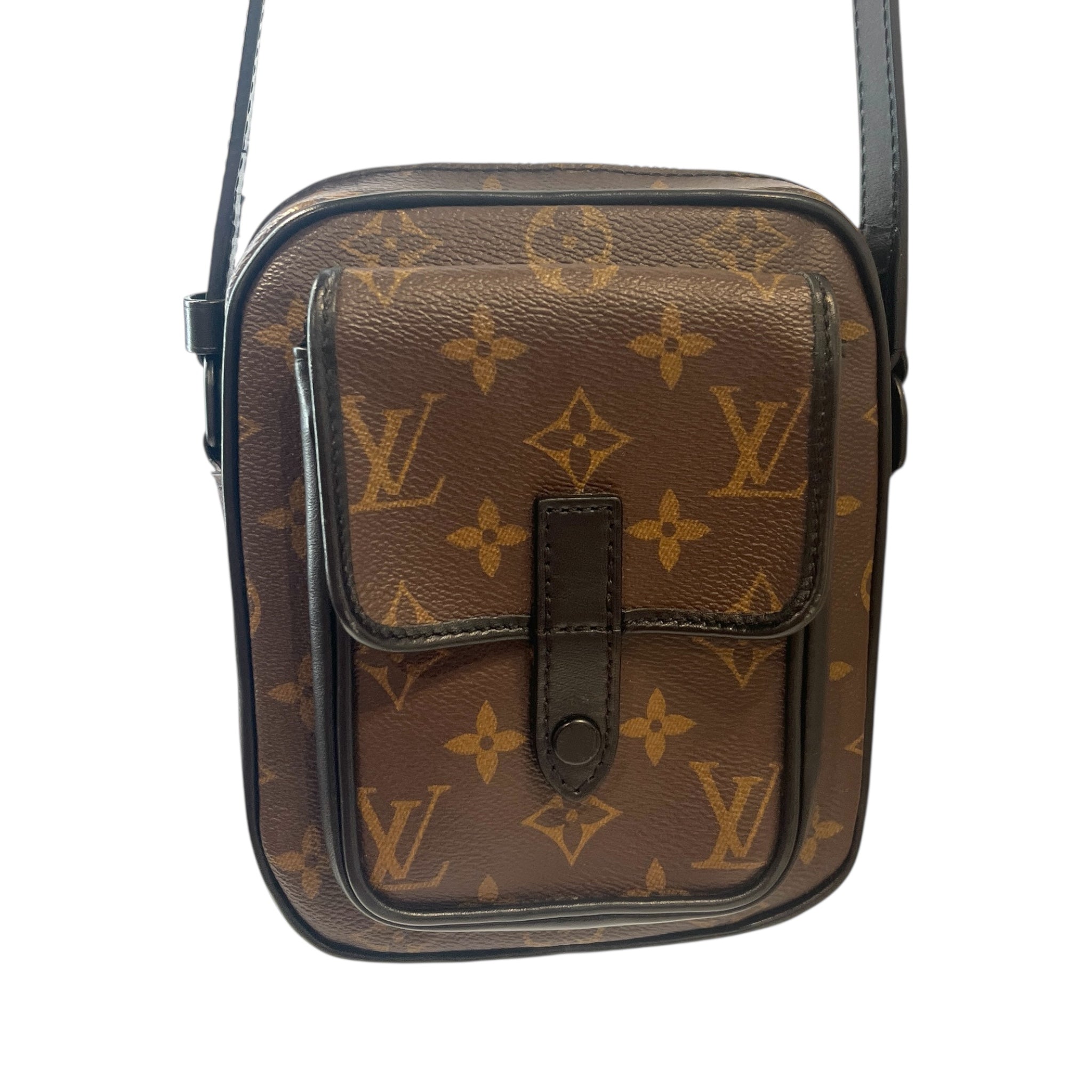 LOUIS VUITTON/Cross Body Bag/Monogram/BRW/MACASSAR CHRISTOPHE view 2