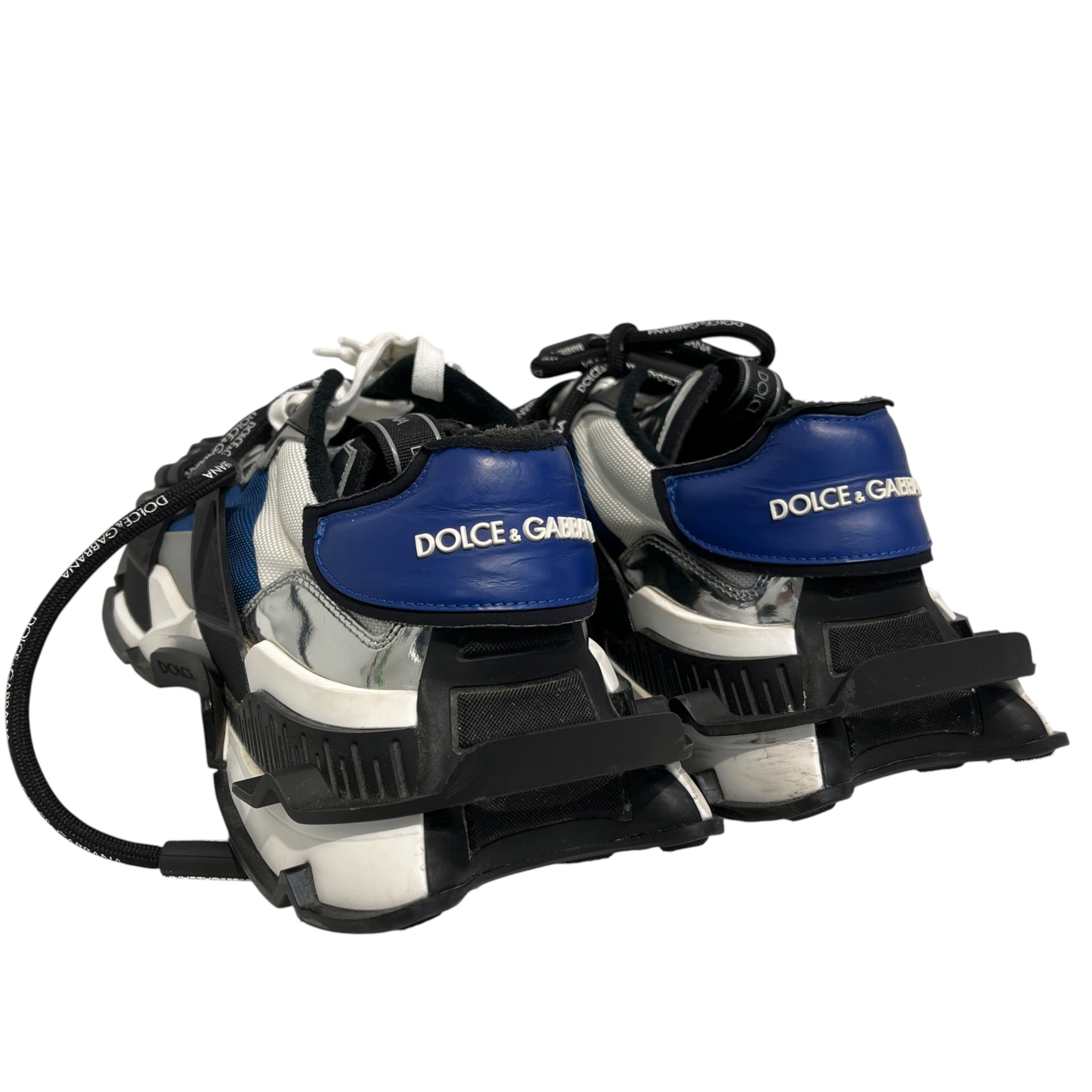 DOLCE&GABBANA/Low-Sneakers/EU 46/Polyester/NVY/Space Sneakers view 2