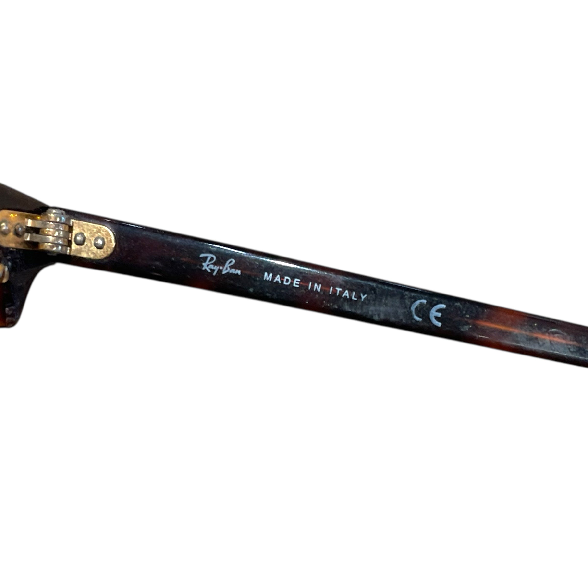 Ray-Ban/Sunglasses/Animal Pattern/Tortoiseshell Pattern/BRW/3016 CLUBMASTER GLD view 3