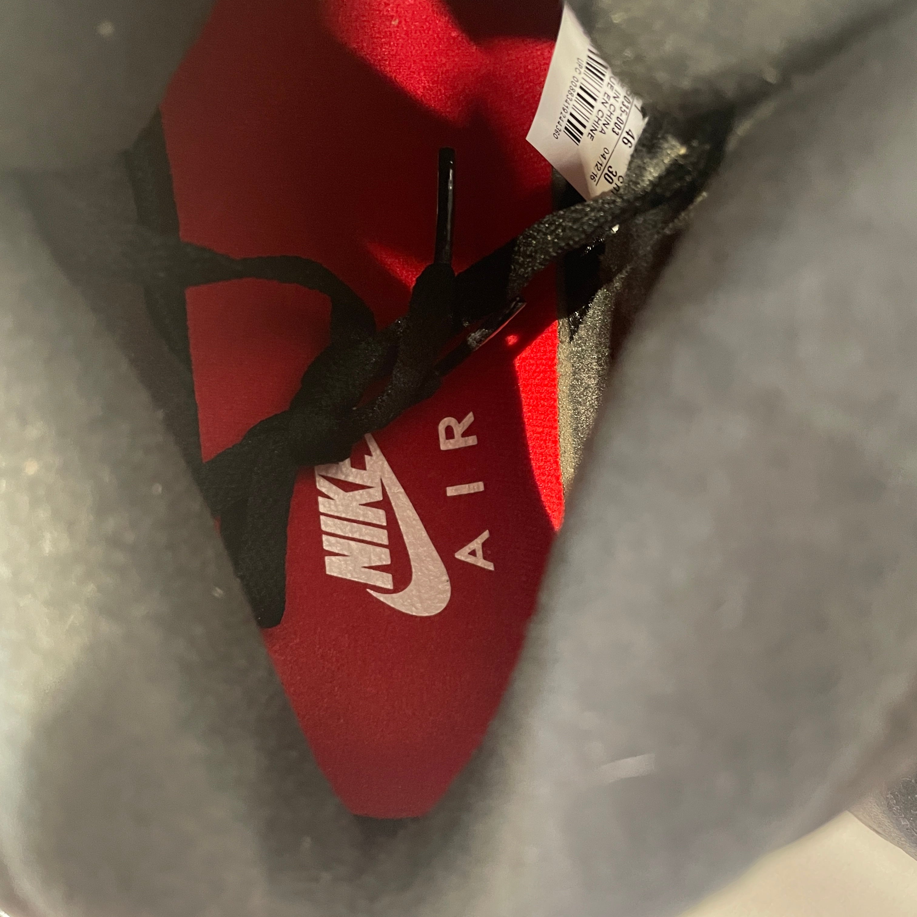 NIKE/Hi-Sneakers/US 12/Suede/BLK/jordan 5 retro og 2016 view 3