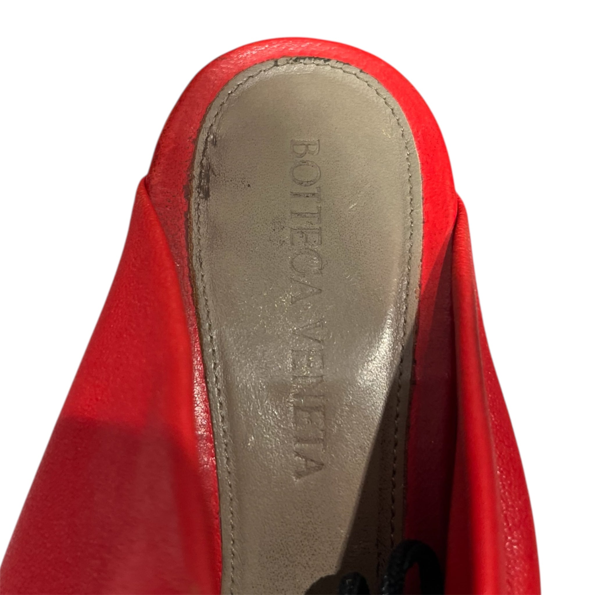 BOTTEGA VENETA/Heels/EU 36.5/Leather/RED/ view 3