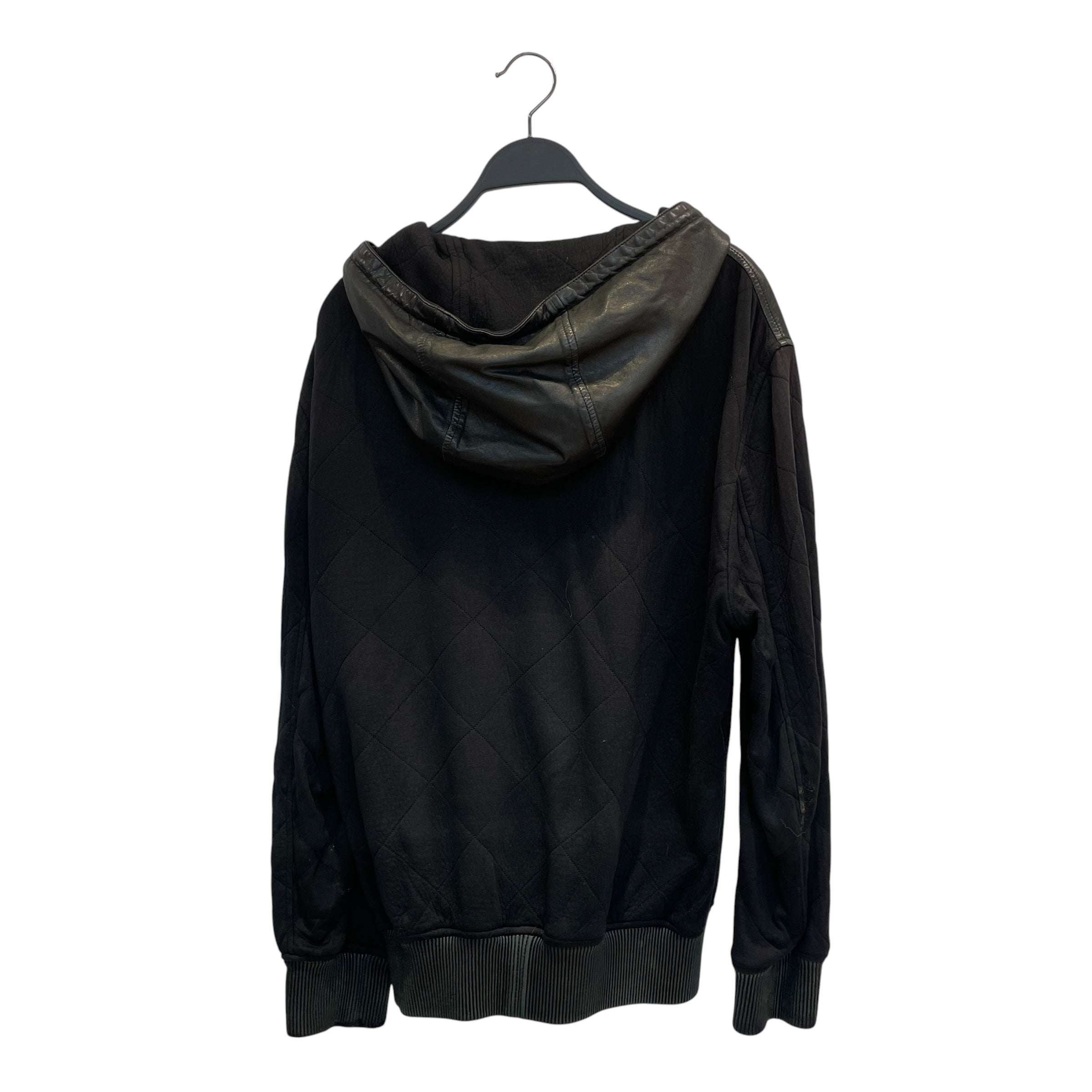 GIVENCHY/Leather Jkt/52/Leather/BLK/lambskin w soft sleeve view 2