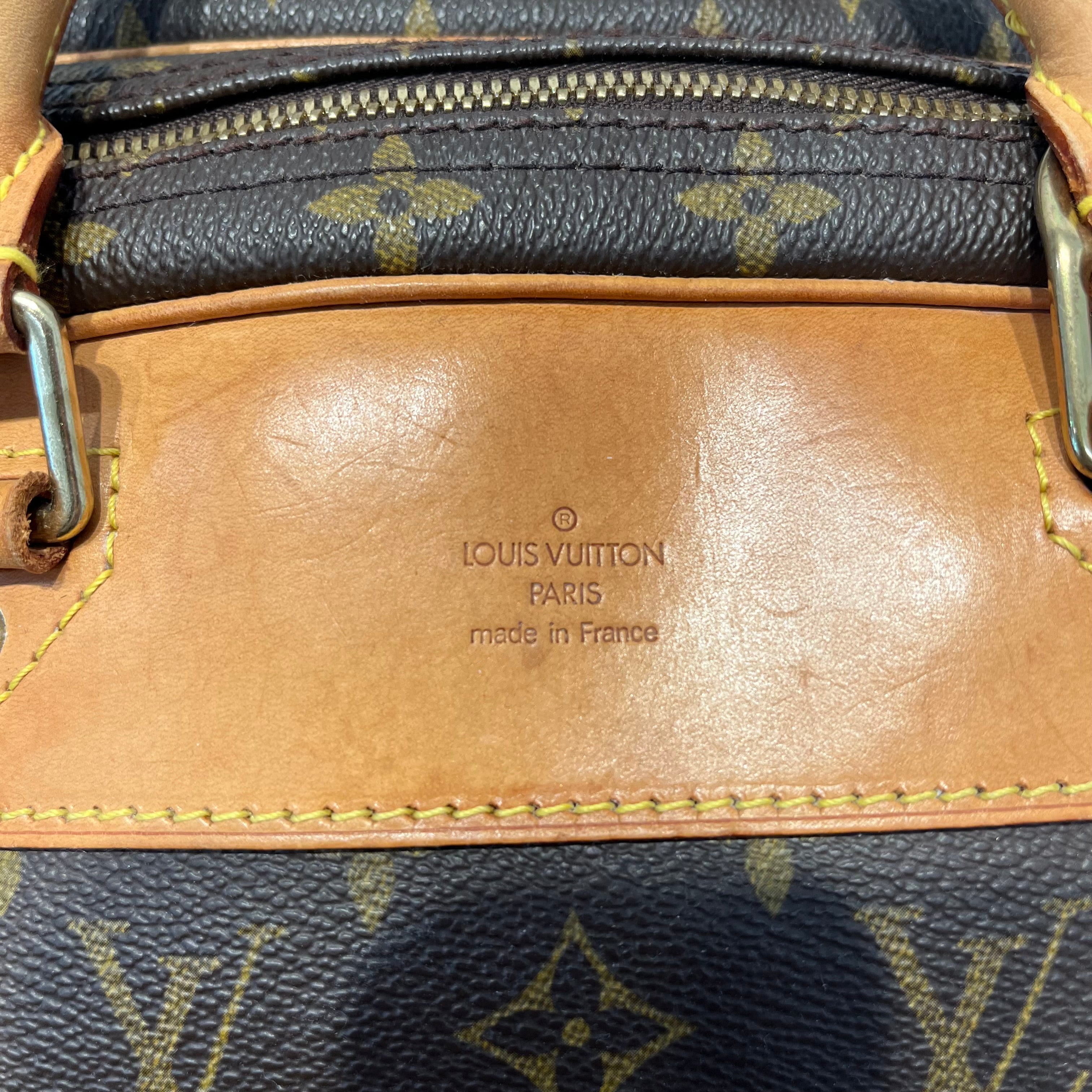 LOUIS VUITTON/Bag/Monogram/Leather/BRW/travel bag view 6