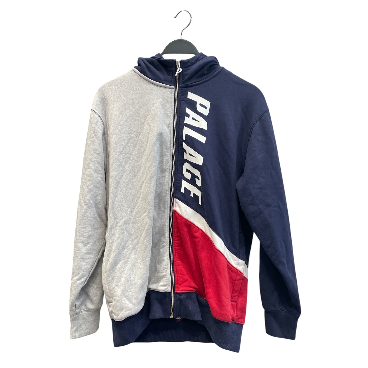 PALACE/Hoodie/S/Cotton/MLT/Flaggo Colorblock Zip Up view 1