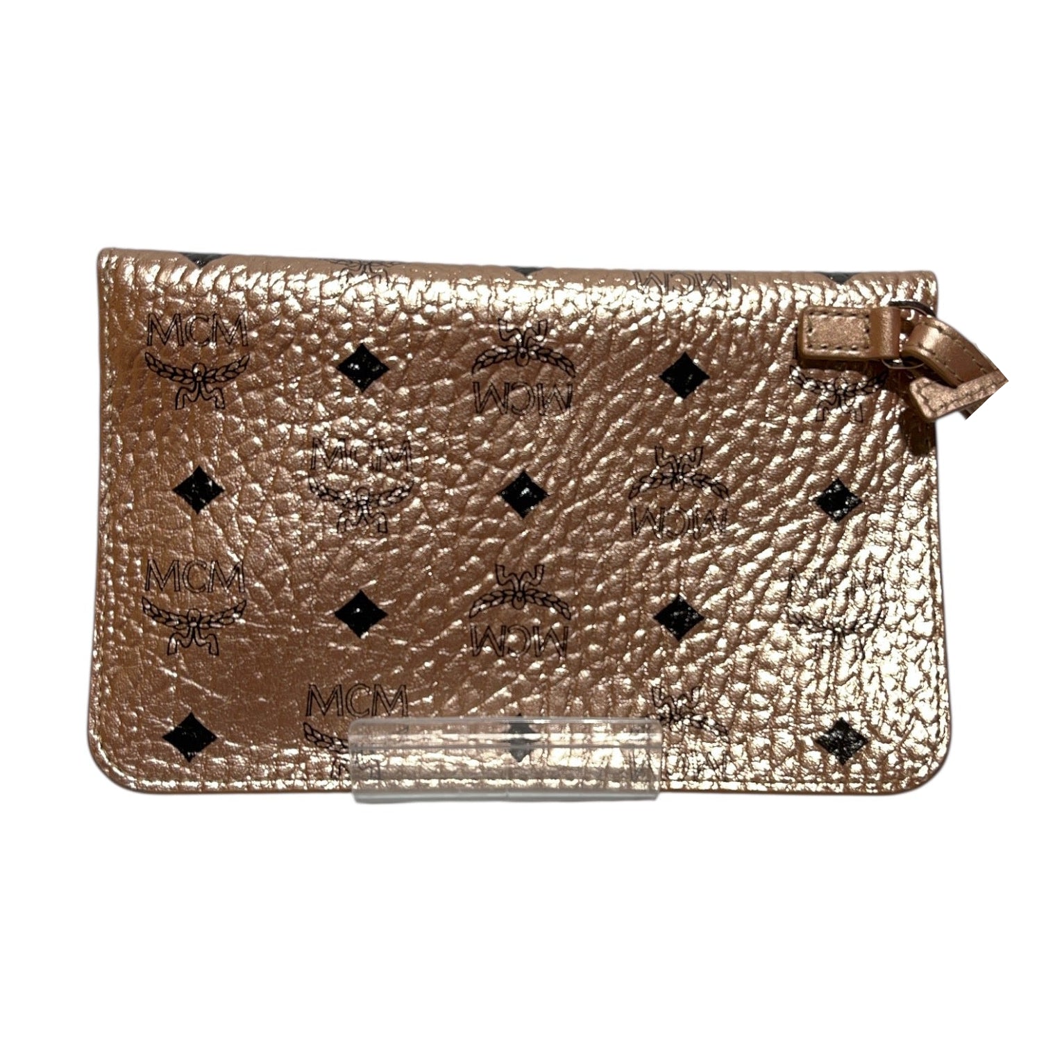 MCM/Clutch Bag/Monogram/Leather/PNK/ROSE GOLD view 2