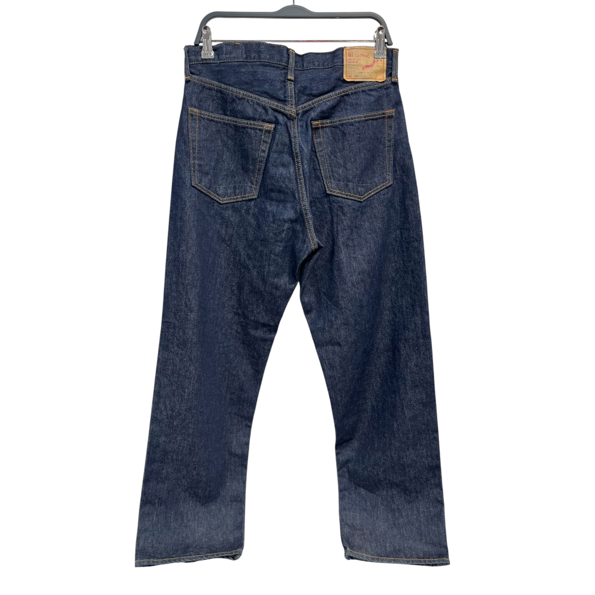 orslow/Pants/XS/Cotton/NVY/gold stitching view 2