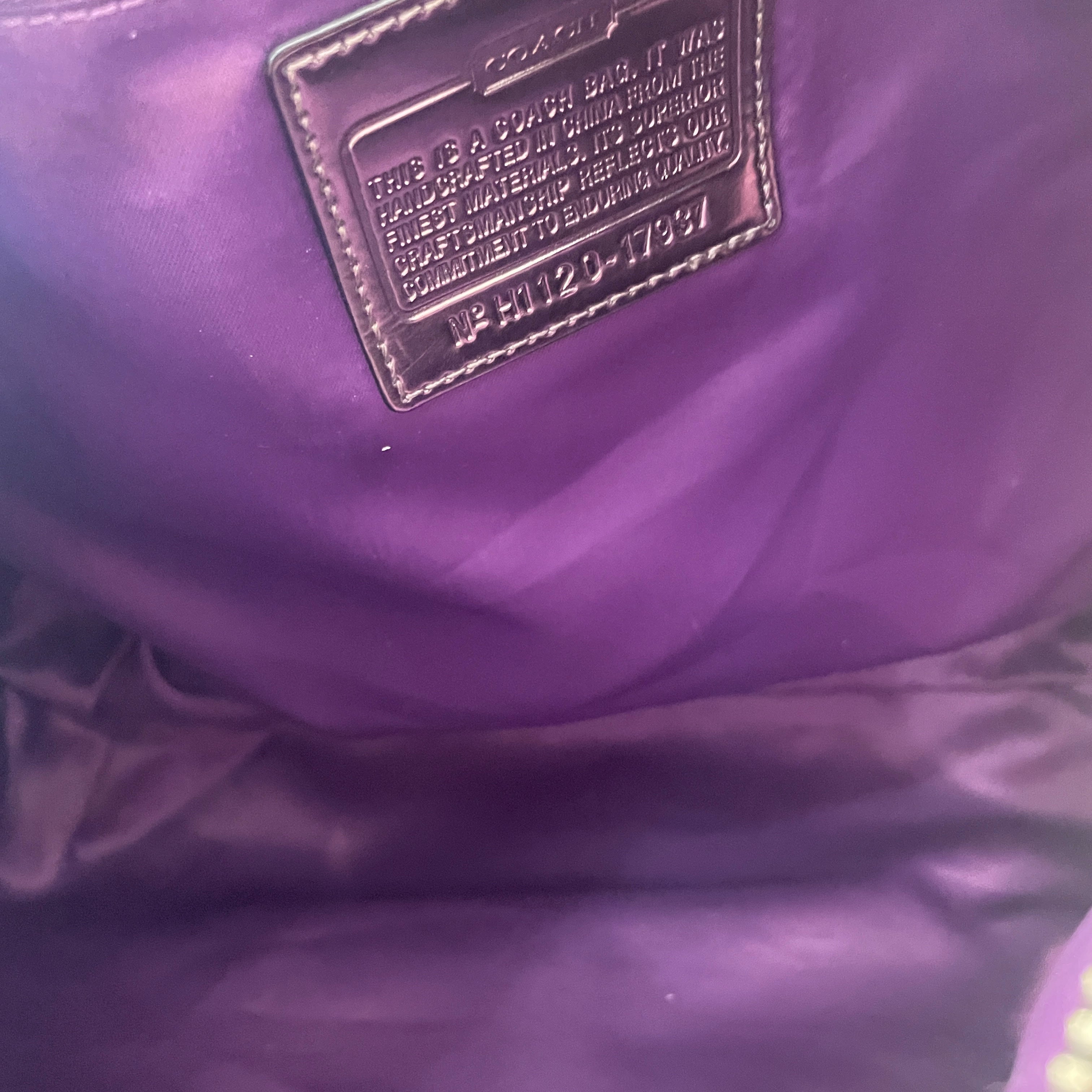 COACH/Hand Bag/Monogram/Cotton/GRY/Poppy Tote view 6