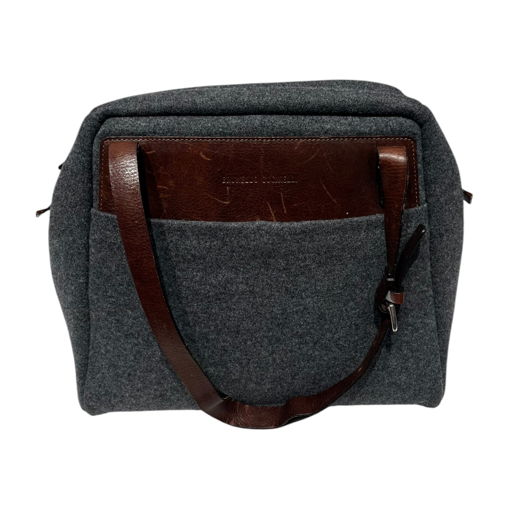 BRUNELLO CUCINELLI/Bag/Cotton/GRY/ view 1