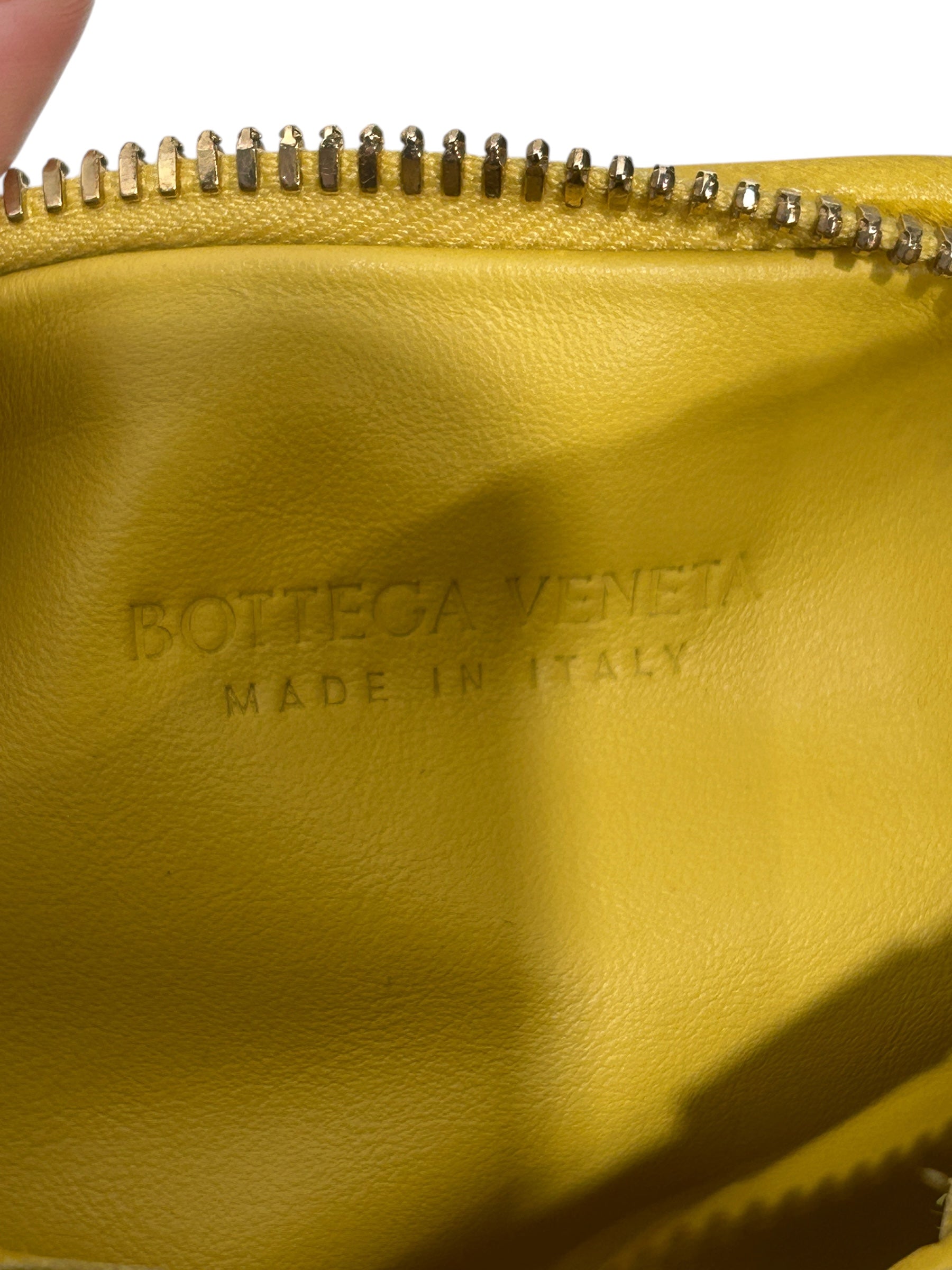 BOTTEGA VENETA/Clutch Bag/Leather/YEL/ view 5