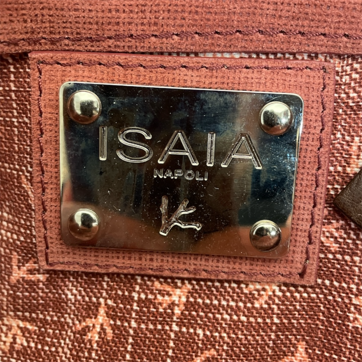ISAIA/Bag/Suede/RED/CROSSBODY SHOULDER BAG view 3