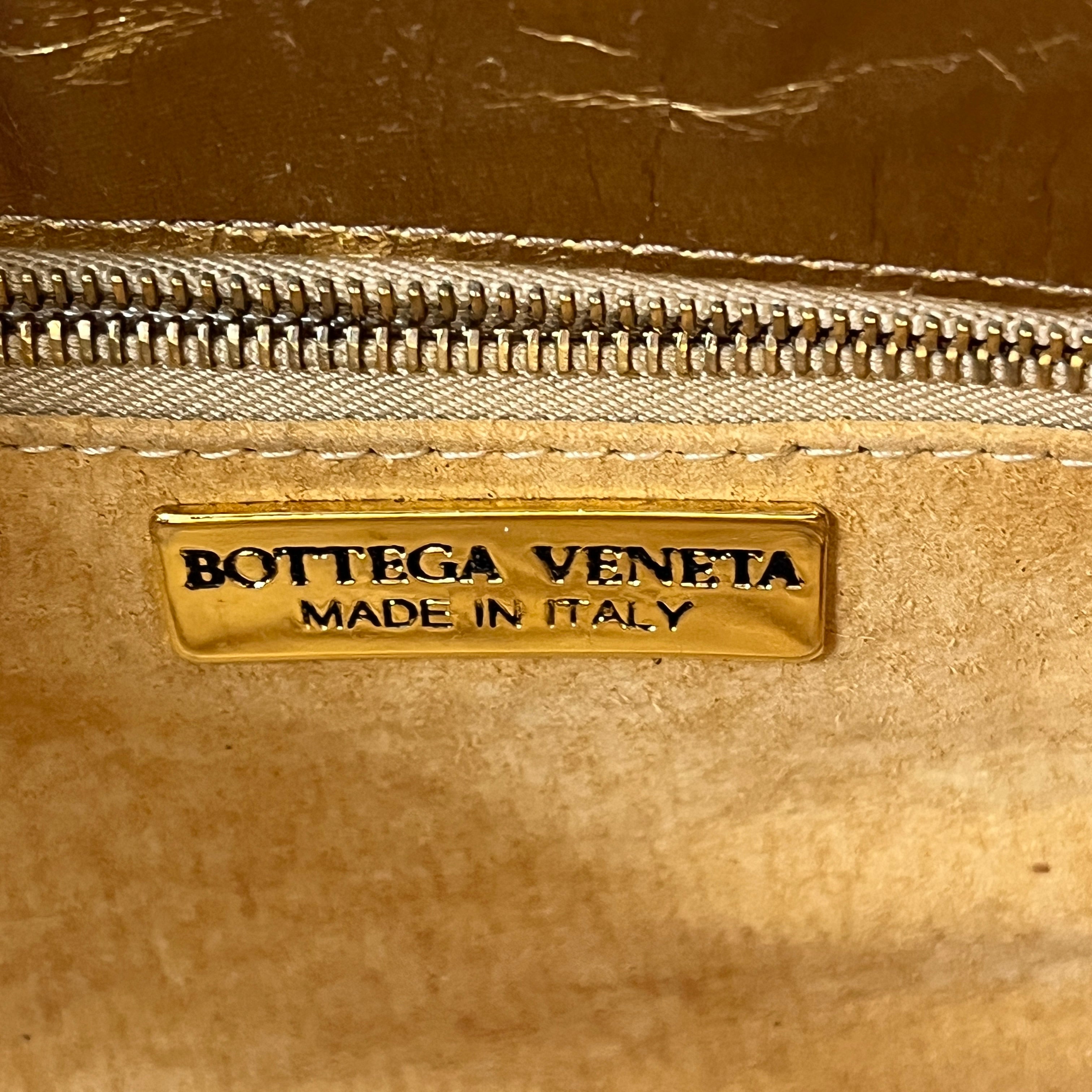 BOTTEGA VENETA/Cross Body Bag/Leather/GLD/SAUCER BEAD view 3