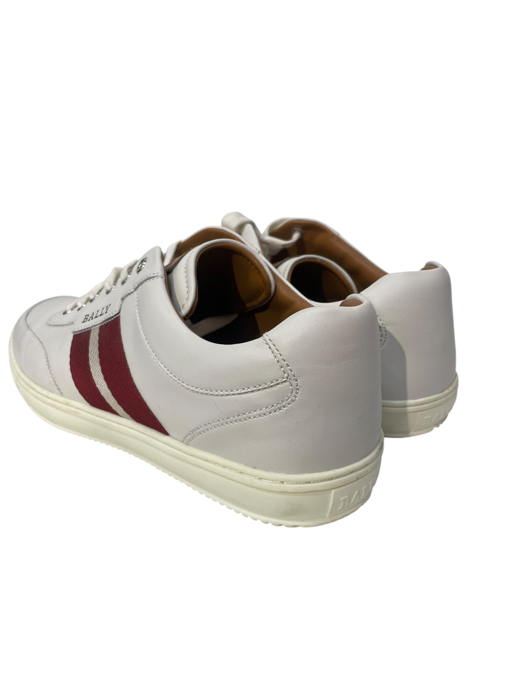 BALLY/Low-Sneakers/US 12/Leather/WHT/oriano view 2